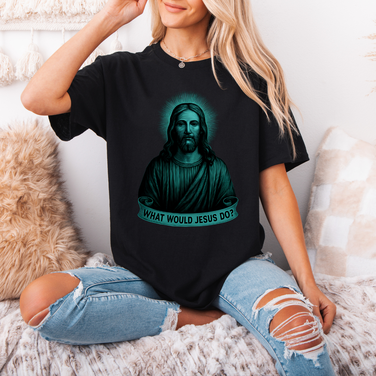 What Would Jesus Do Unisex T-Shirt | Faith Apparel, Christian Gift, Inspirational Top What Would Jesus Do Unisex T-Shirt | Faith Apparel, Christian Gift, Inspirational Top