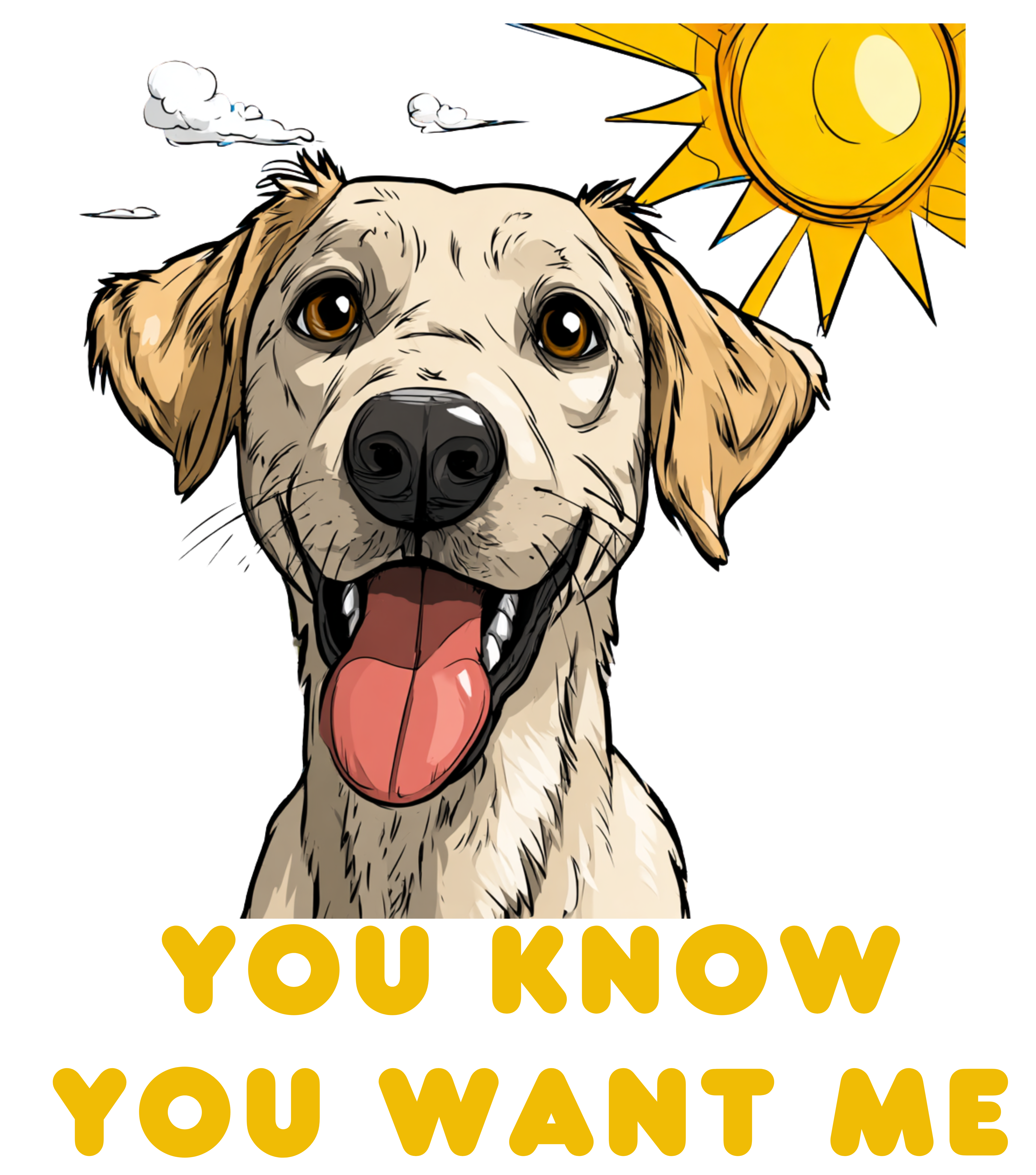 Sunshine Lab wants on me T-Shirt - You Know You Want Me, Casual Tee, T-Shirt lover of Food, Beer, and Wine product thumbnail image Sunshine Lab wants on me T-Shirt - You Know You Want Me, Casual Tee, T-Shirt lover of Food, Beer, and Wine product thumbnail image