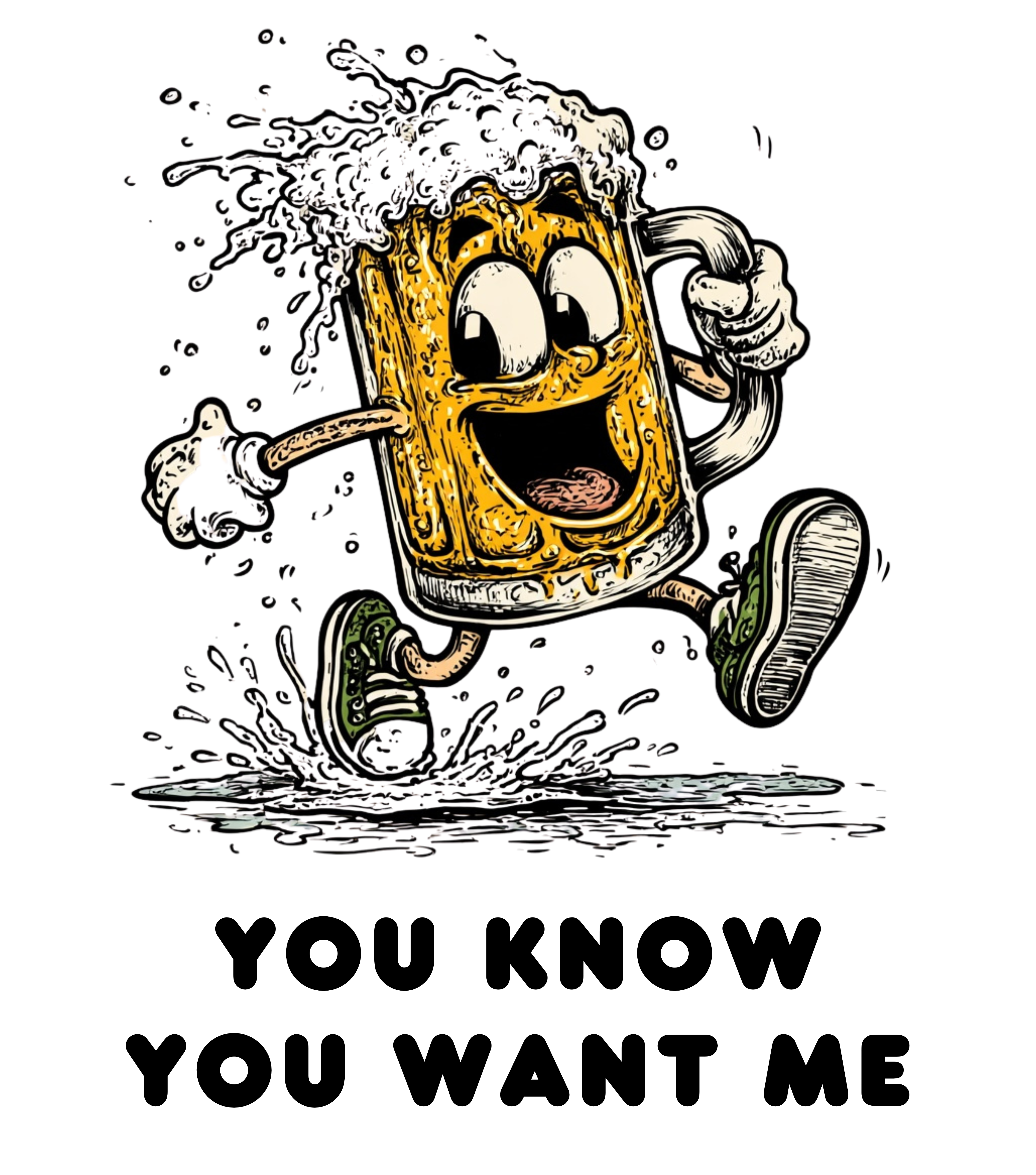 Beer on the Run T-Shirt - WantsMe Fun Gift You know You Want Me for Parties, Drink Lovers, Summer Events, Birthdays, Barbecues product thumbnail image Beer on the Run T-Shirt - WantsMe Fun Gift You know You Want Me for Parties, Drink Lovers, Summer Events, Birthdays, Barbecues product thumbnail image