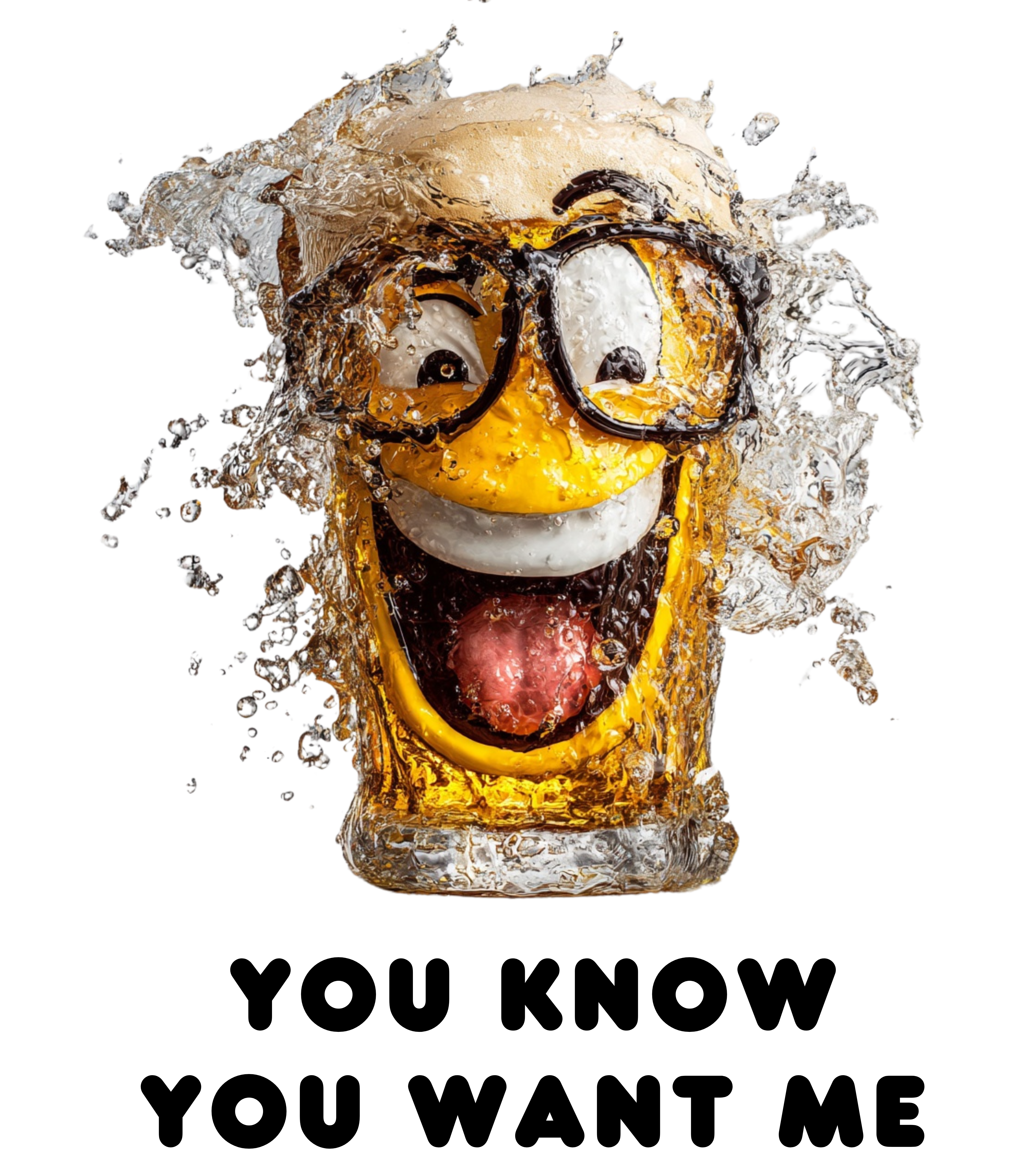 Crazy Beer T-Shirt - Wants Me Fun Gift - You know You Want Me for Parties, Drink Lovers, Summer Events, Birthdays, Barbecues
