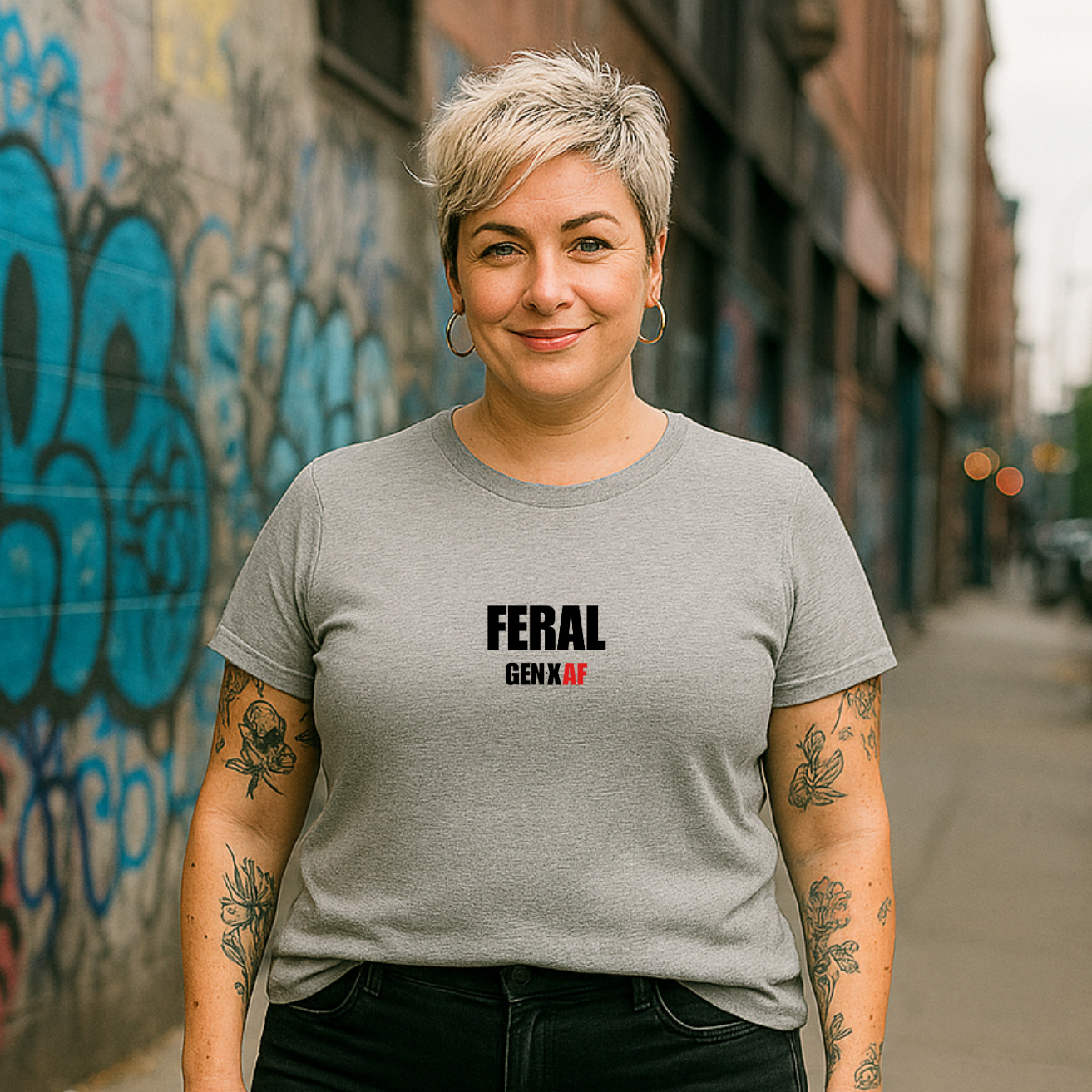 FERAL - GenX Classic - Women's Favorite T-Shirt product thumbnail image FERAL - GenX Classic - Women's Favorite T-Shirt product thumbnail image