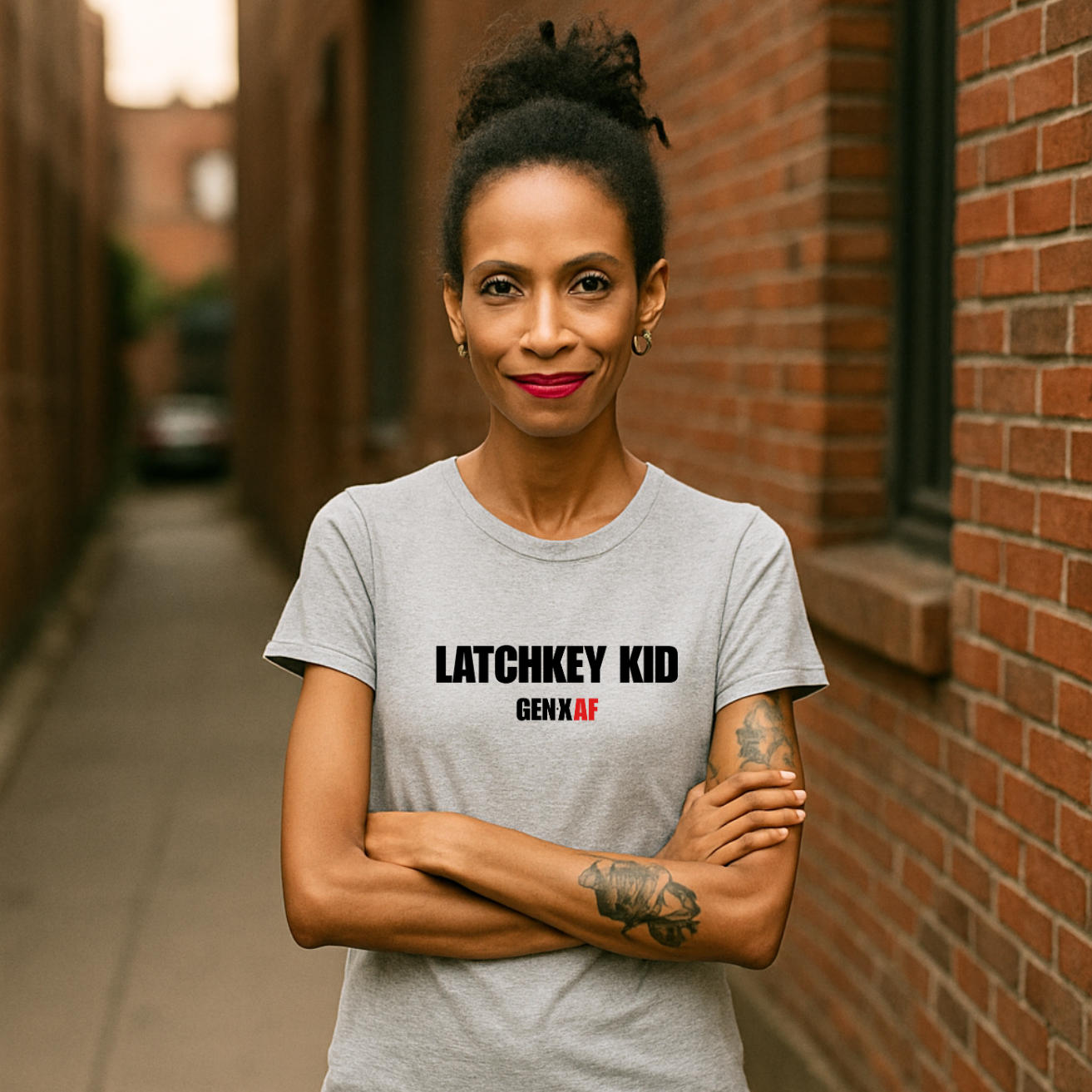 LATCHKEY KID - GenX Classic - Women's Favorite T-Shirt product thumbnail image LATCHKEY KID - GenX Classic - Women's Favorite T-Shirt product thumbnail image