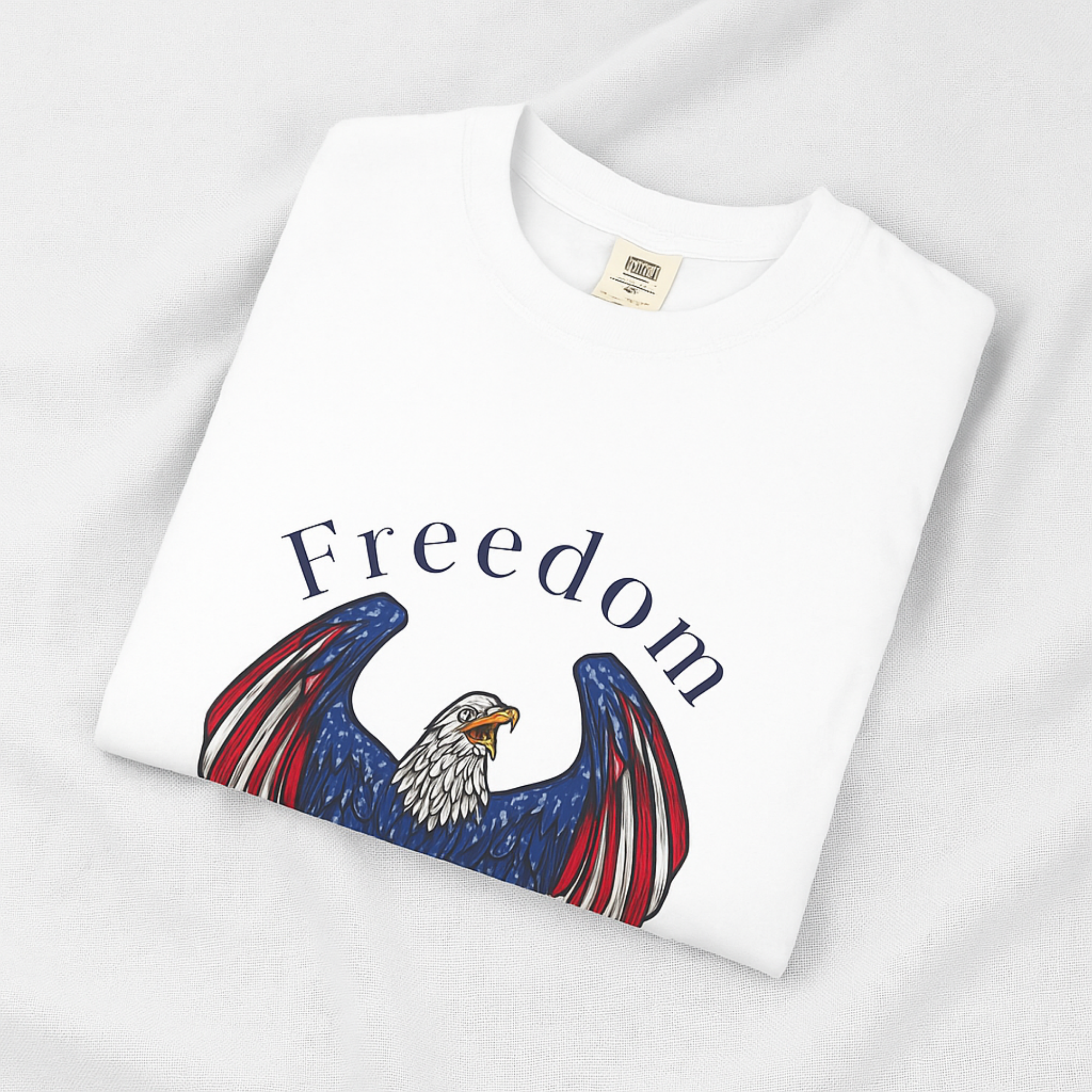 Freedom Liberty Patriotic Eagle T Shirt 4th of July Tee USA Pride Graphic Tee Independence Day Shirt American Flag Bald Eagle Tee Unisex Cotton Shirt product thumbnail image Freedom Liberty Patriotic Eagle T Shirt 4th of July Tee USA Pride Graphic Tee Independence Day Shirt American Flag Bald Eagle Tee Unisex Cotton Shirt product thumbnail image