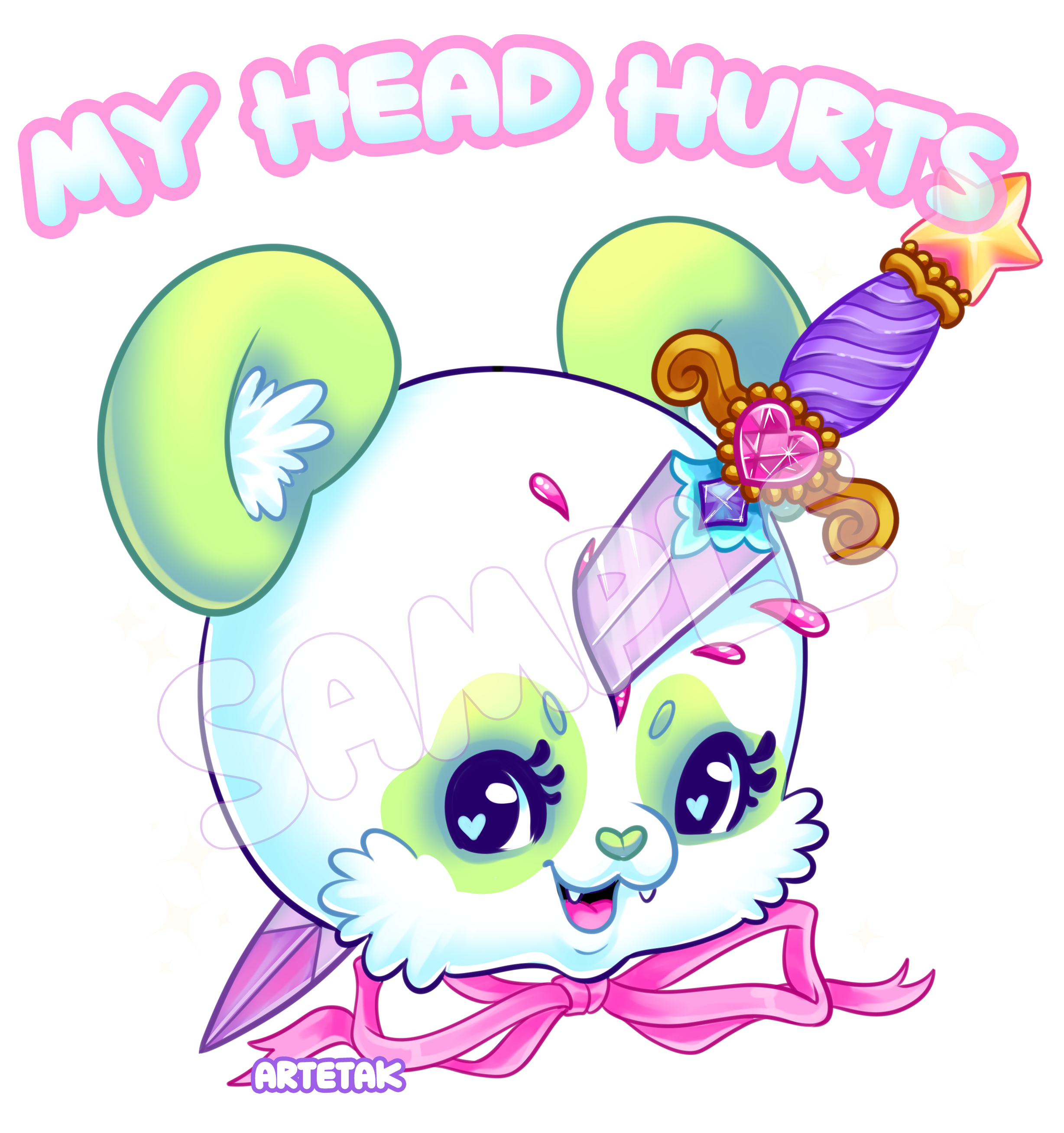 My Head Hurts Unisex Tee product thumbnail image My Head Hurts Unisex Tee product thumbnail image