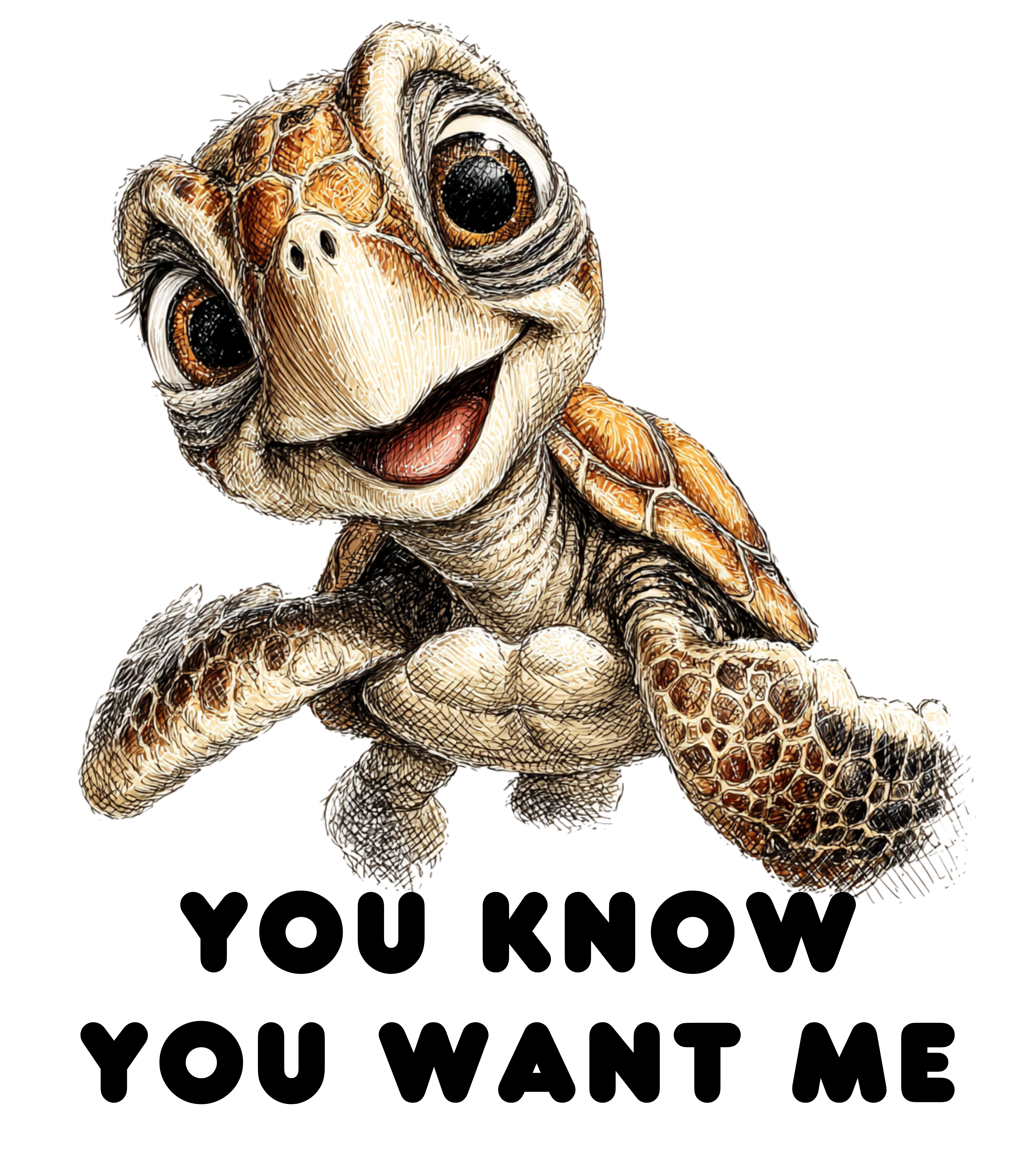 Sea Turtle cutie Wants Me Casual Graphic You Know You Want Me Tee with Quirky Design, Unisex T-Shirt, Perfect for Everyday Wear, Gift for Animal Lovers, Ideal for Birthdays, Casual [...]
