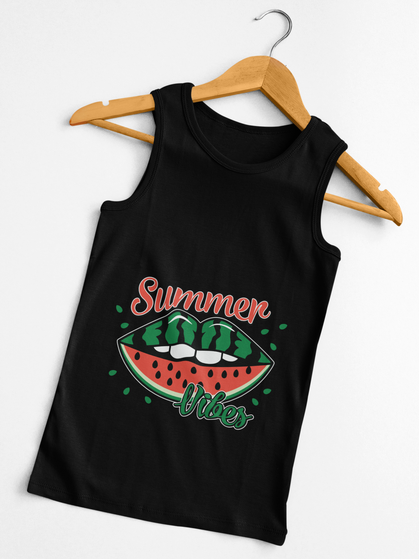 Watermelon Summer Tank Top for Women, Cute Beachwear, Summer Party Shirt, Summer Vibes, Casual Summer Outfits product thumbnail image