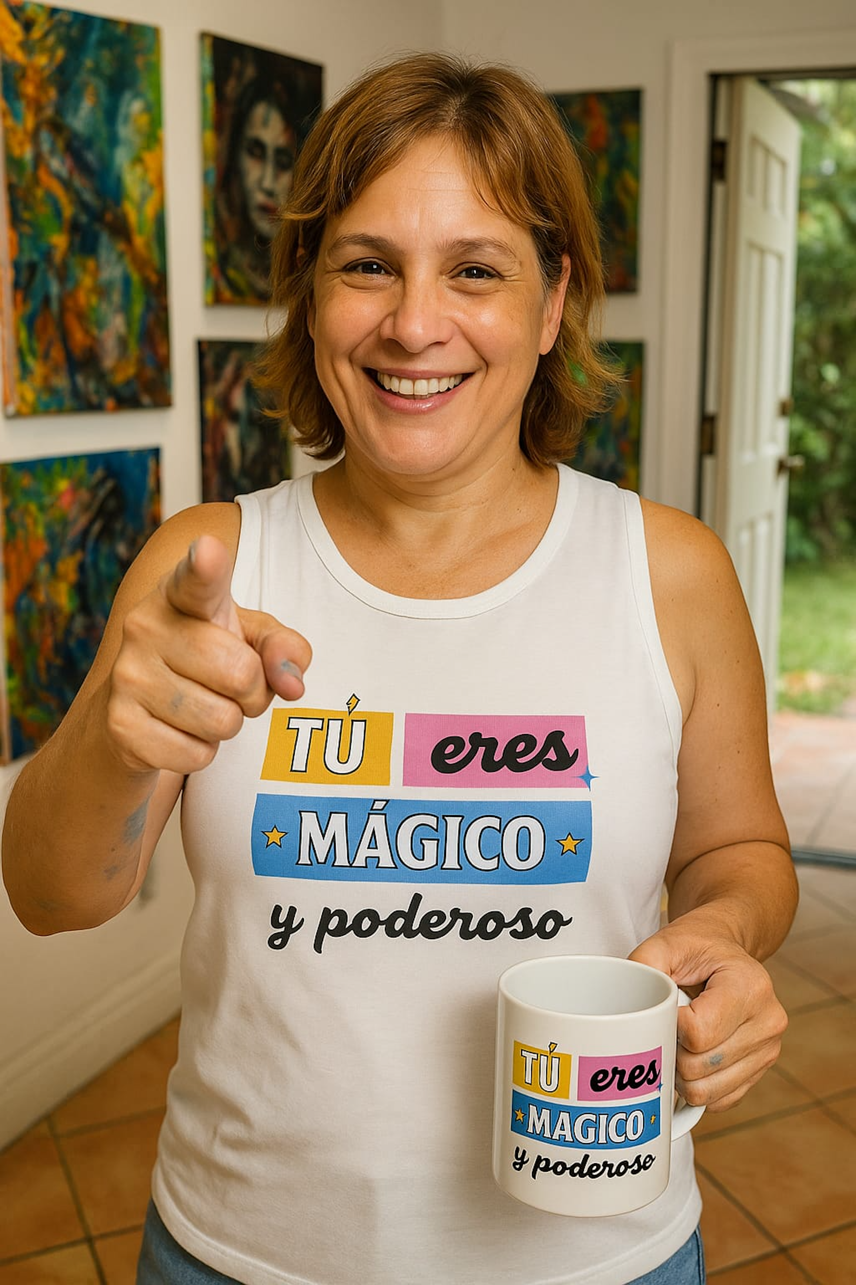 Unisex Playful Spirit Jersey Tank  product thumbnail image