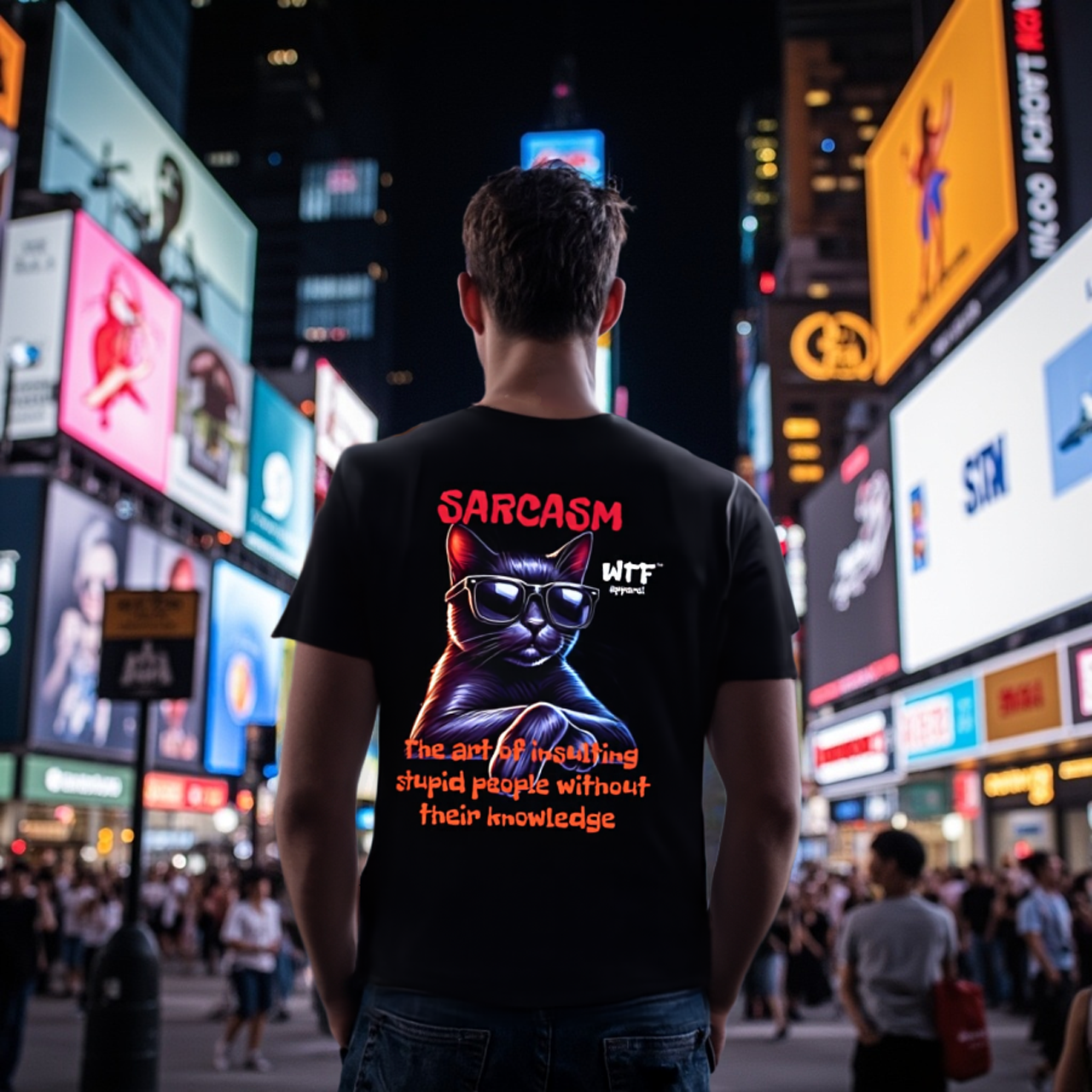 Sarcasm Humorwear Tee - Unisex Jersey Short Sleeve Tee Sarcasm Humorwear Tee - Unisex Jersey Short Sleeve Tee