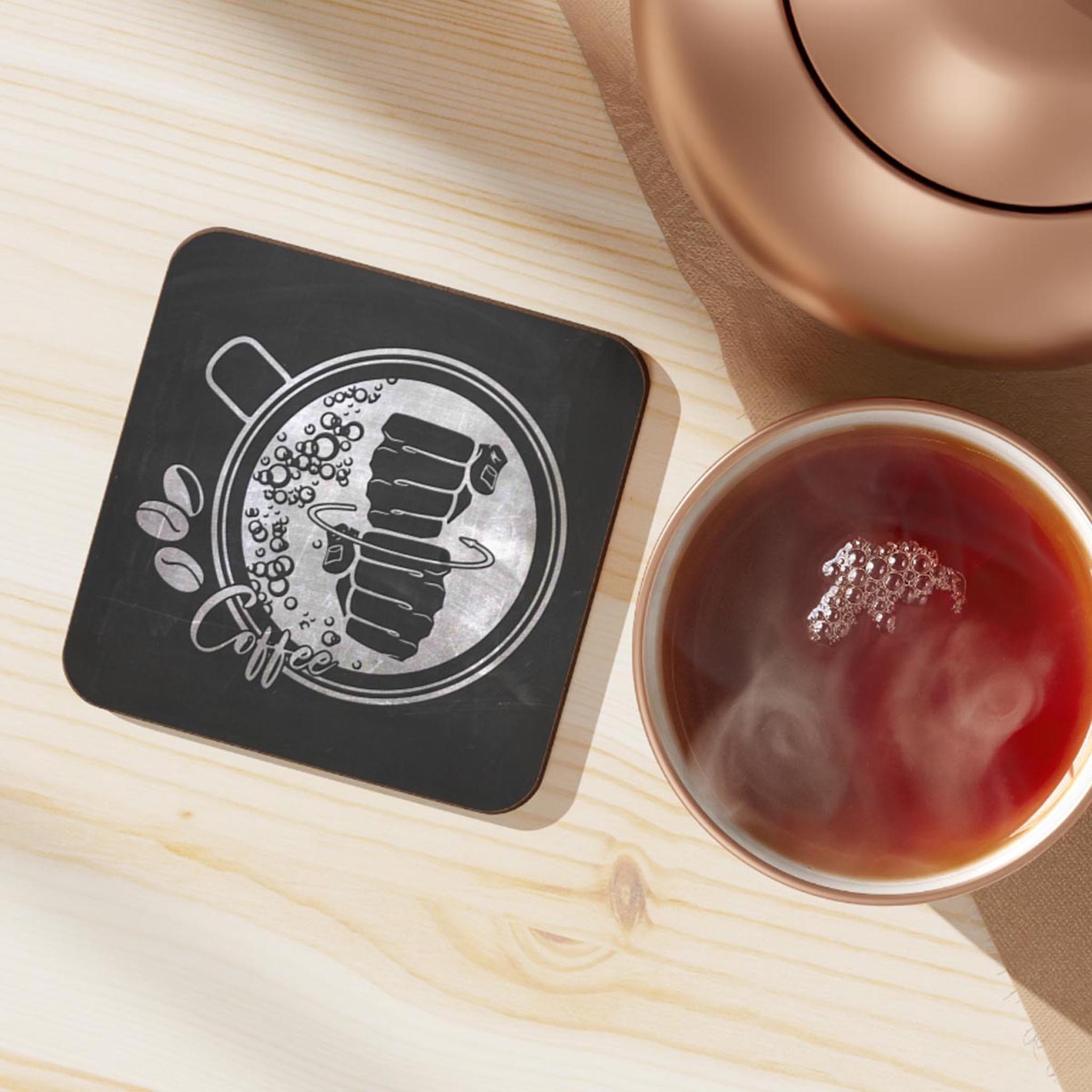 American Sign Language ASL Coffee Lover's Hardboard Coaster, But First Coffee Drinkware, Kitchen Decor, Gift for Barista, Espresso Lovers product thumbnail image American Sign Language ASL Coffee Lover's Hardboard Coaster, But First Coffee Drinkware, Kitchen Decor, Gift for Barista, Espresso Lovers product thumbnail image