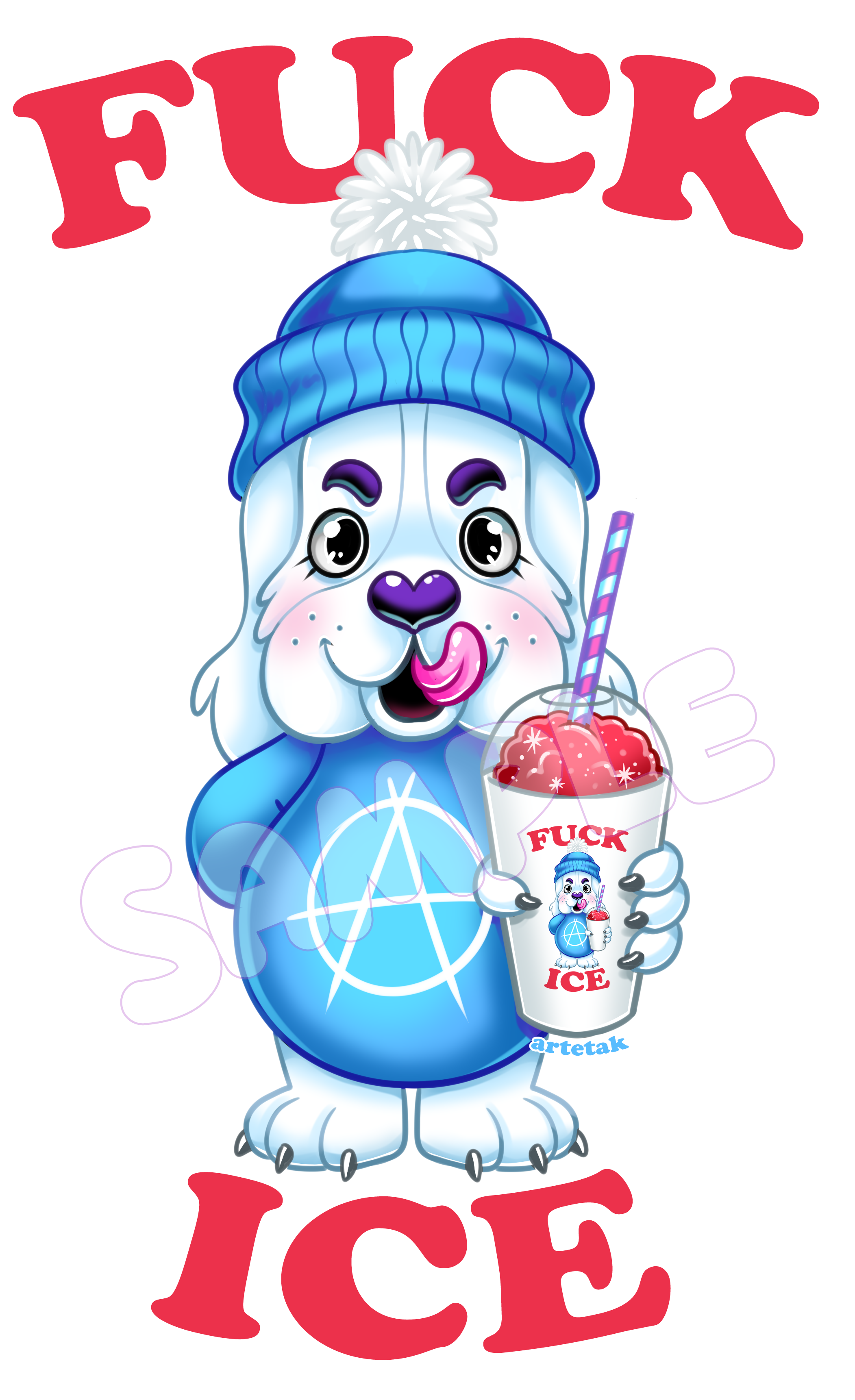 F*ck Ice Unisex Tee product thumbnail image F*ck Ice Unisex Tee product thumbnail image