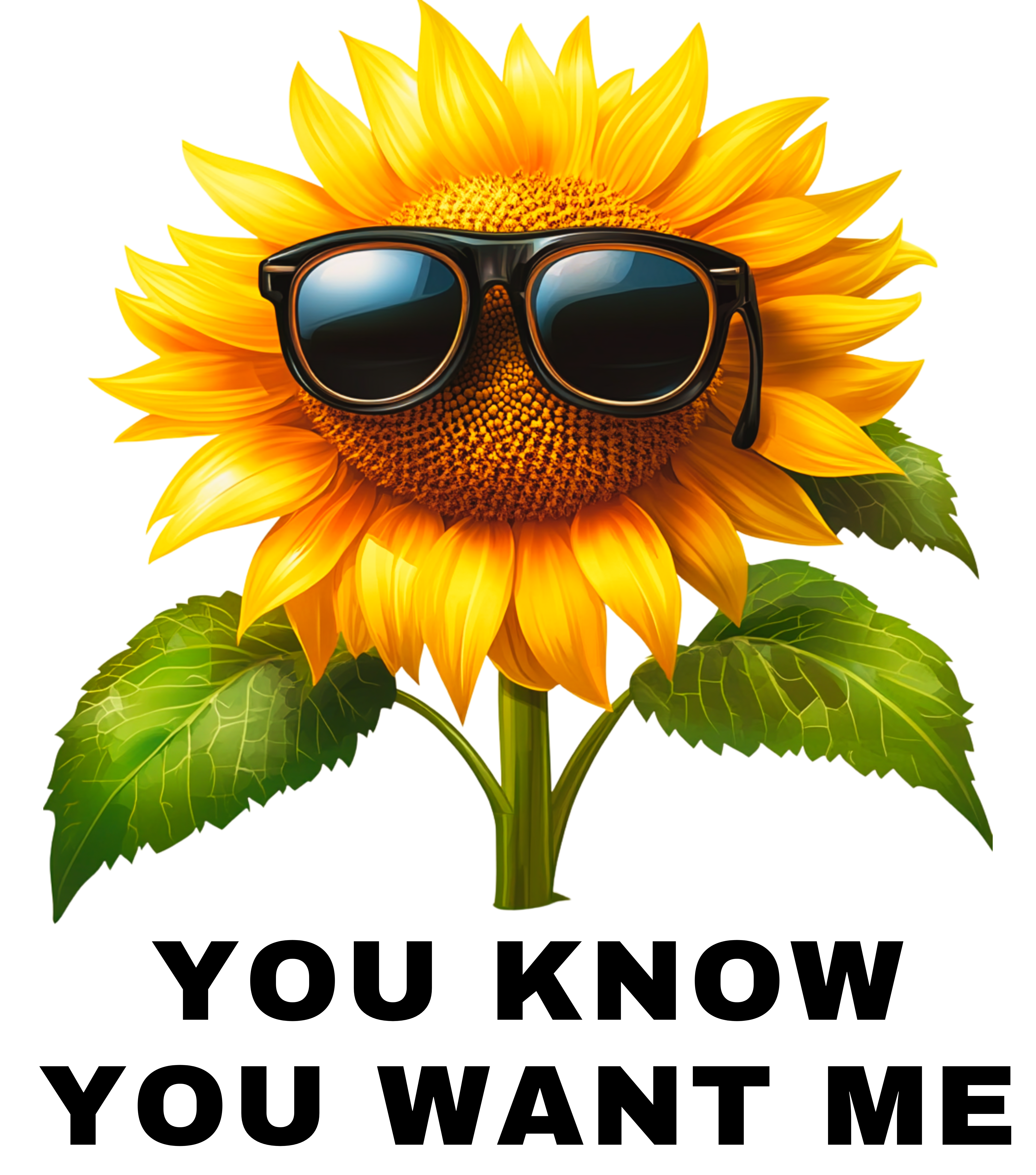 Sunglasses Sunflower Wants Me Casual Graphic You Know You Want Me Tee with Quirky Design, Unisex T-Shirt, Perfect for Everyday Wear, Gift for Animal Lovers, Ideal for Birthdays, Casual [...] product thumbnail image
