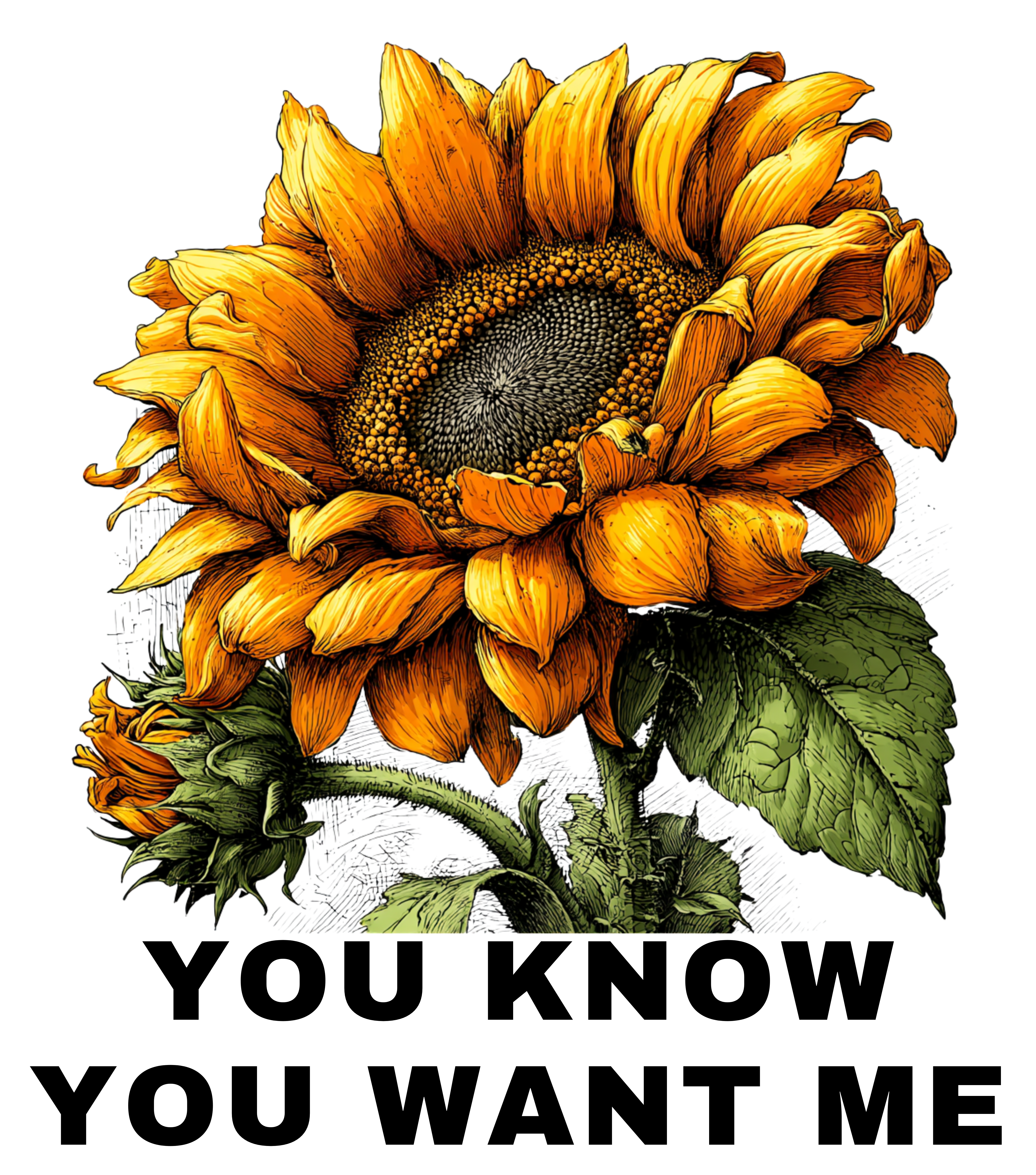 Sunflower Wants Me Casual Graphic You Know You Want Me Tee with Quirky Design, Unisex T-Shirt, Perfect for Everyday Wear, Gift for Animal Lovers, Ideal for Birthdays, Casual [...]