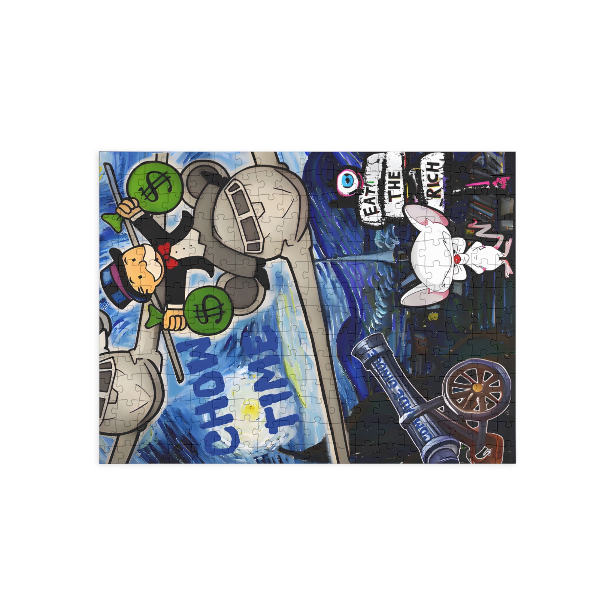 PWA: CHOW TIME (252 piece premium puzzle from the Puzzle With Attitude series)  product thumbnail image