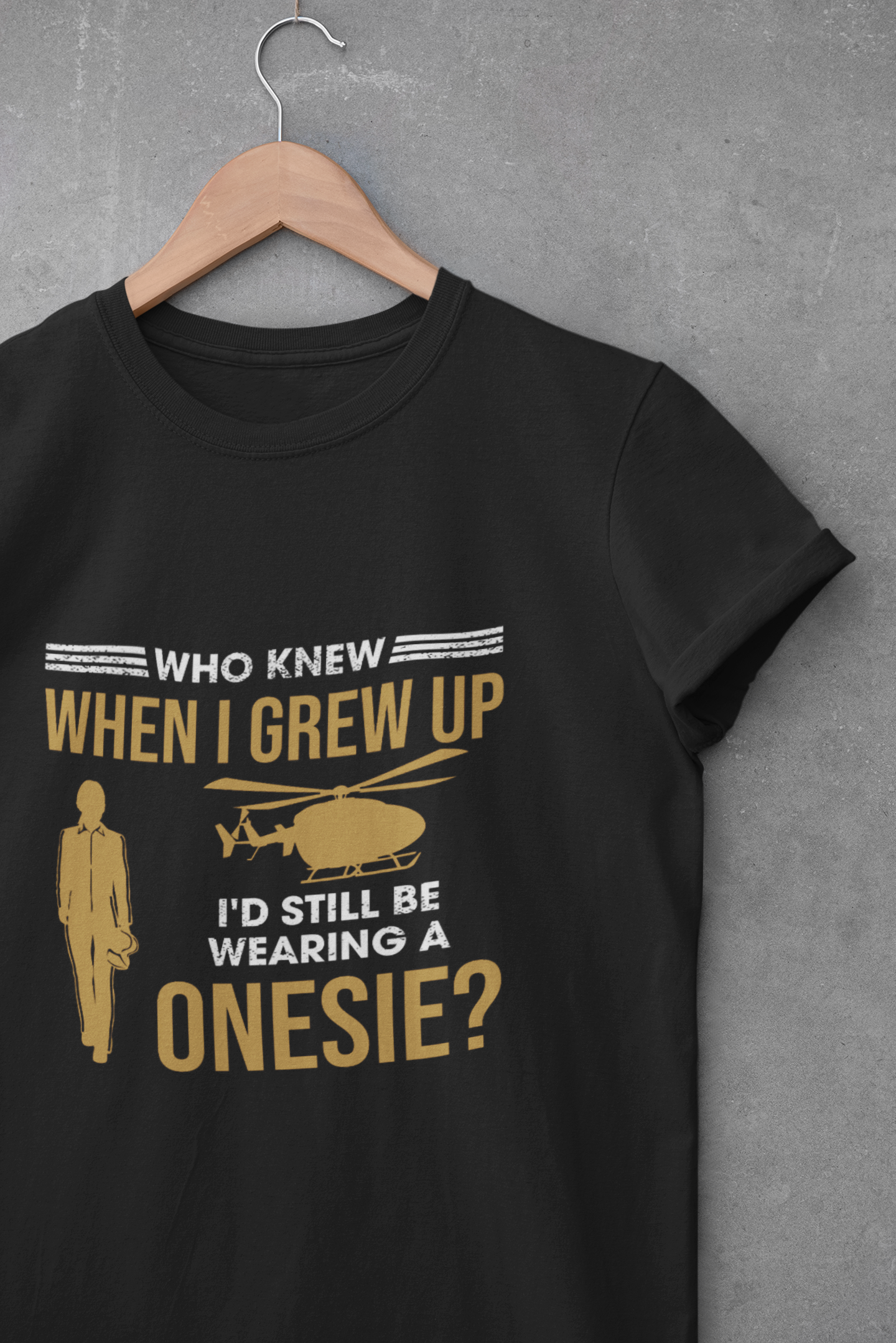 Who Knew EC145 Female Unisex Jersey Short Sleeve Tee product thumbnail image Who Knew EC145 Female Unisex Jersey Short Sleeve Tee product thumbnail image