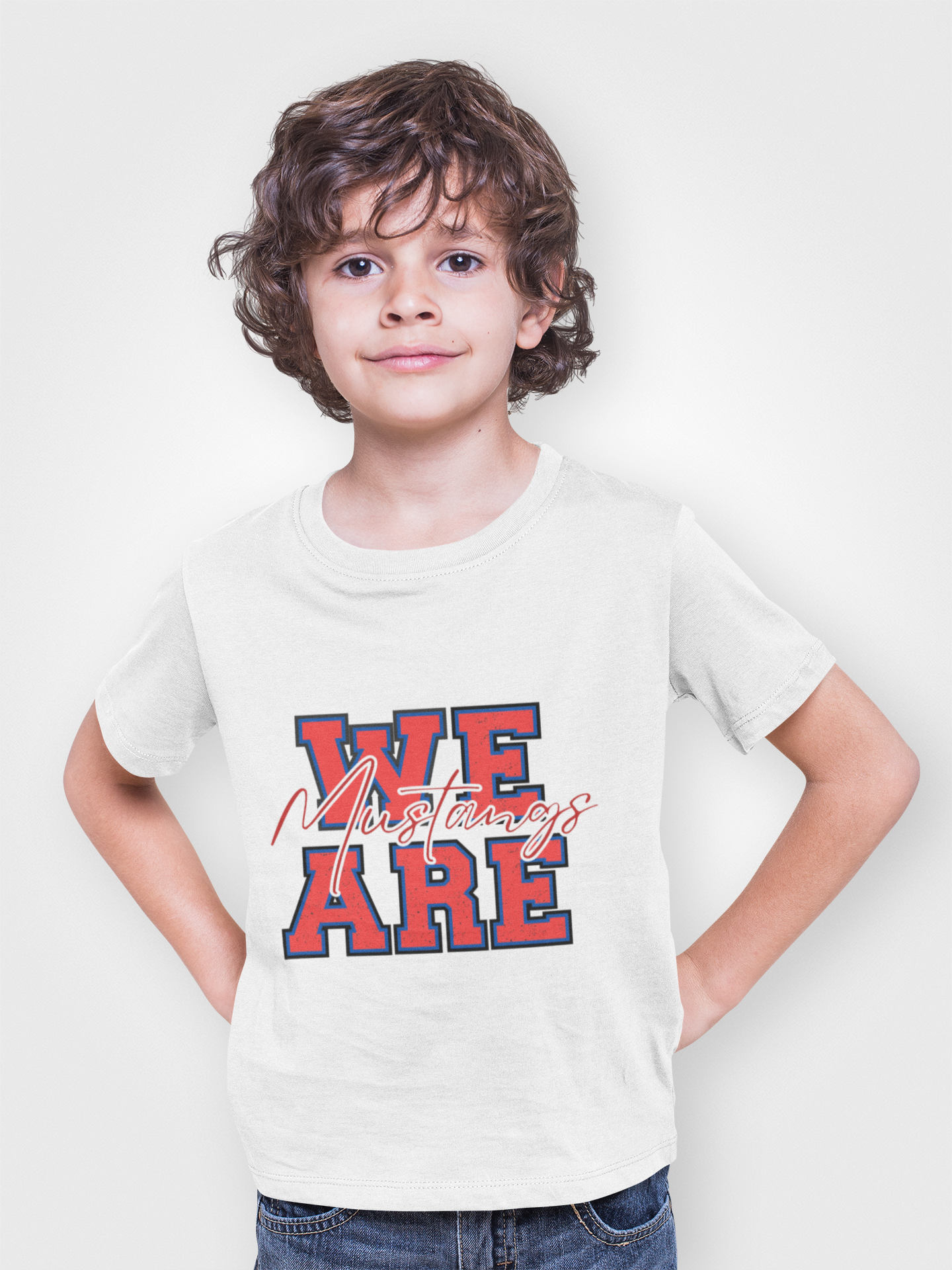 We Are Mustangs Hughston Spirit Wear T-Shirt - youth Hughtston Mustange product thumbnail image We Are Mustangs Hughston Spirit Wear T-Shirt - youth Hughtston Mustange product thumbnail image