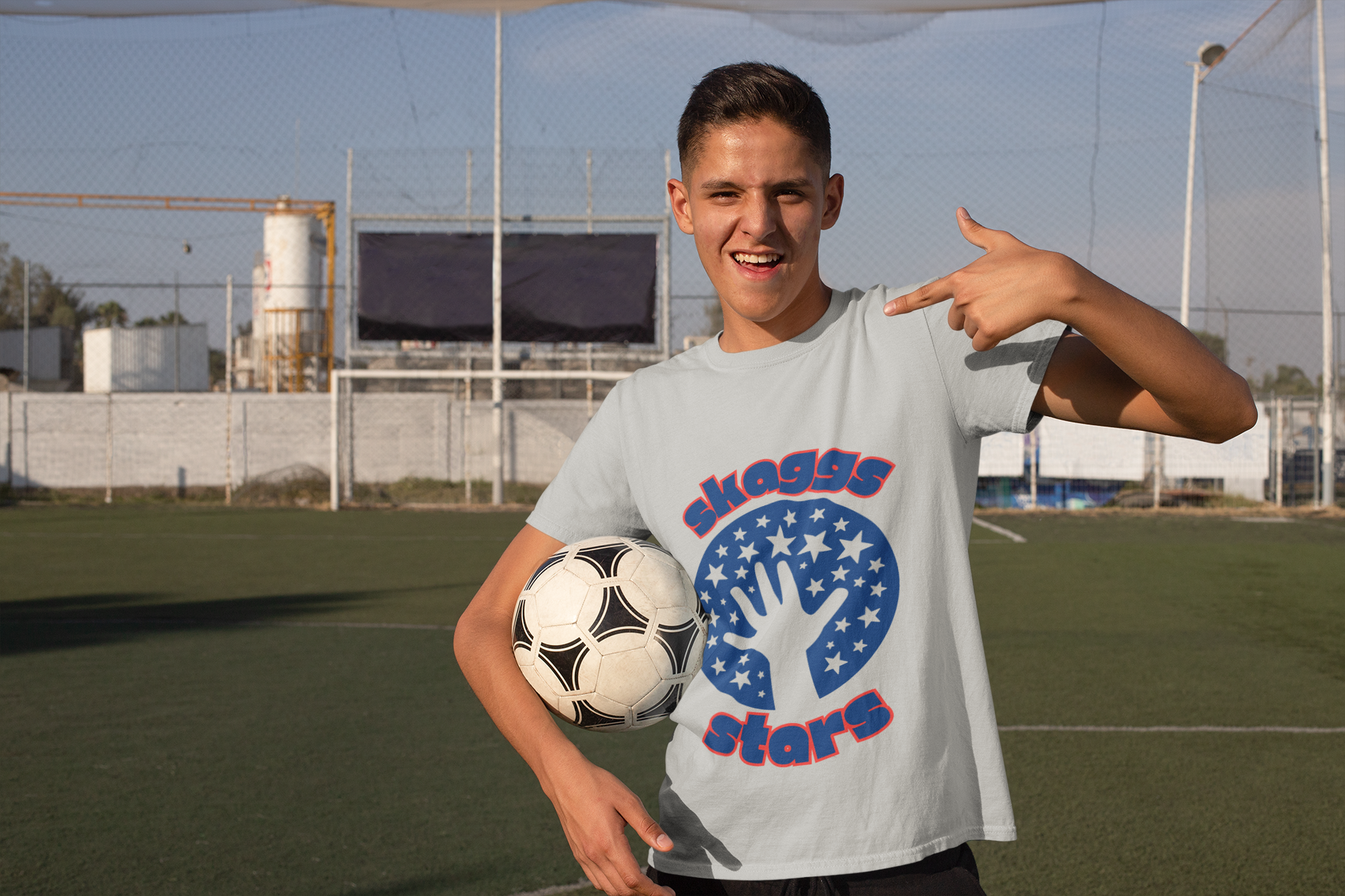 Skaggs Stars Red White and Blue Spirit Wear for School Spirit Days product thumbnail image