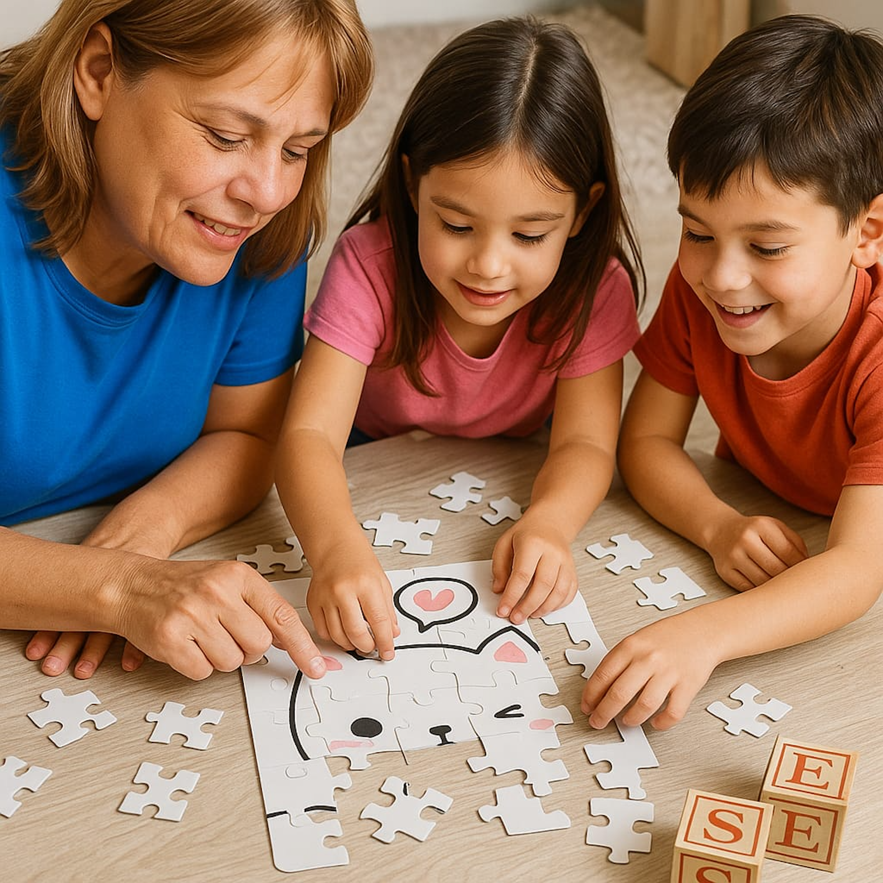 Puzzle, Family Game Night, Elderly Activity, Educational Toy product thumbnail image Puzzle, Family Game Night, Elderly Activity, Educational Toy product thumbnail image