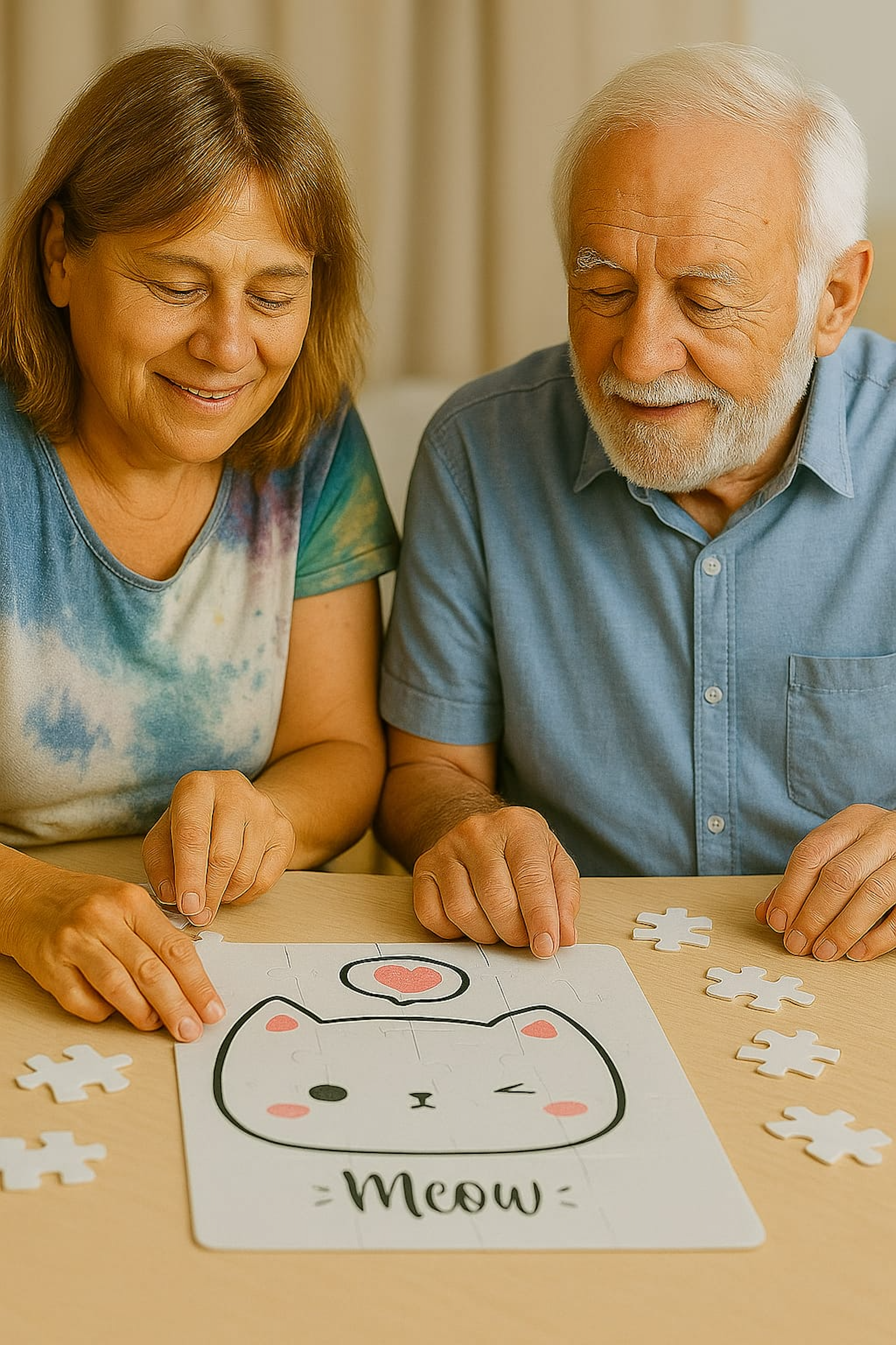 Puzzle, Family Game Night, Elderly Activity, Educational Toy product thumbnail image Puzzle, Family Game Night, Elderly Activity, Educational Toy product thumbnail image