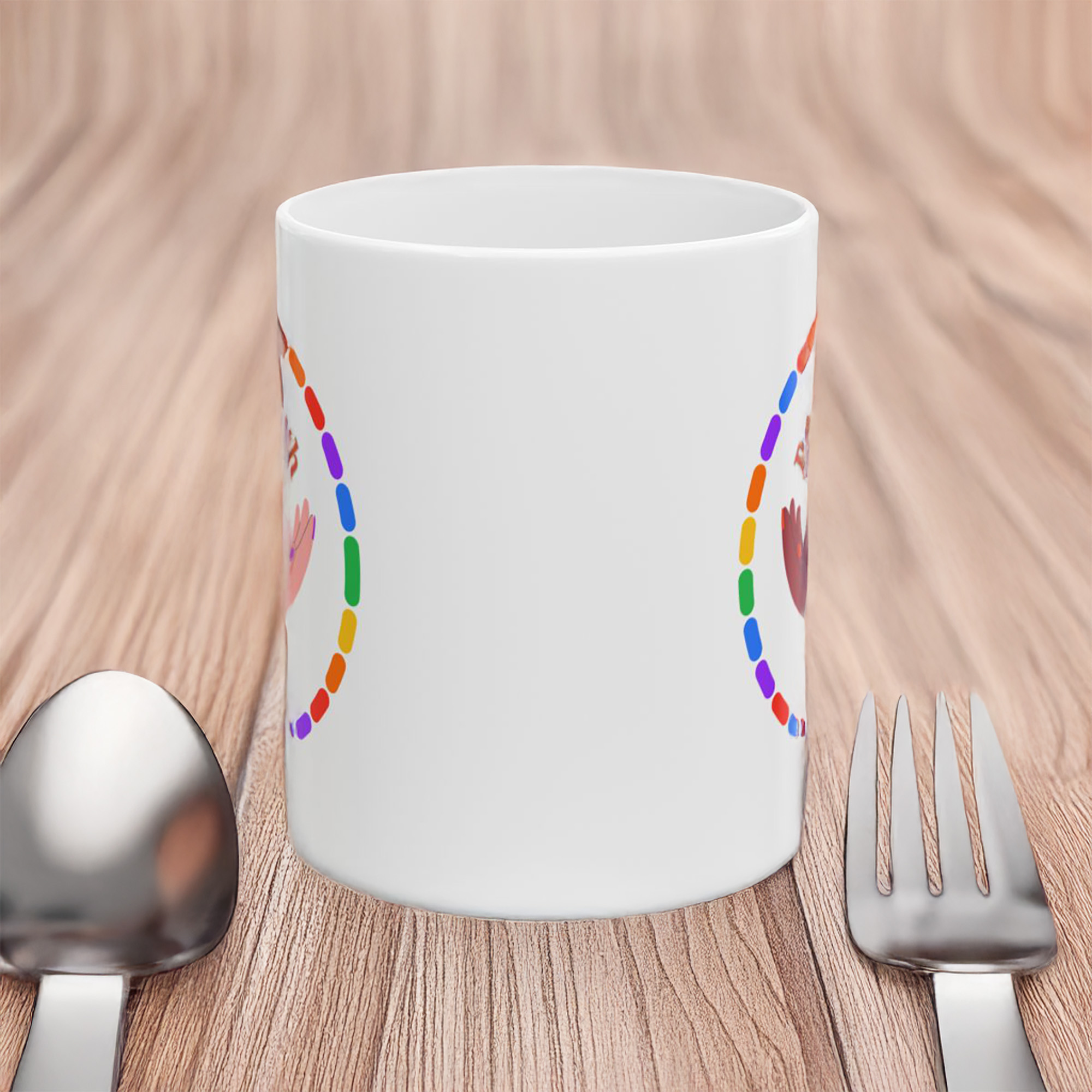 Pride Month Hands Ceramic Mug Rainbow Heart LGBTQ Coffee Cup Inclusive Pride Gift Colorful Equality Mug product thumbnail image Pride Month Hands Ceramic Mug Rainbow Heart LGBTQ Coffee Cup Inclusive Pride Gift Colorful Equality Mug product thumbnail image