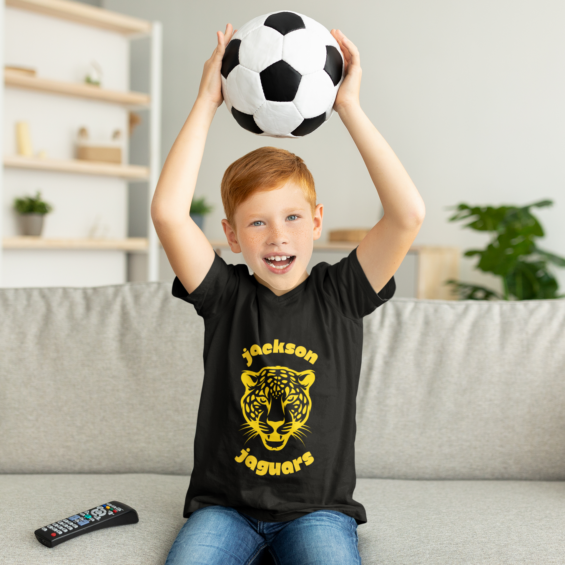 Jackson Jaguars School Spirit Wear Kids T-Shirt 