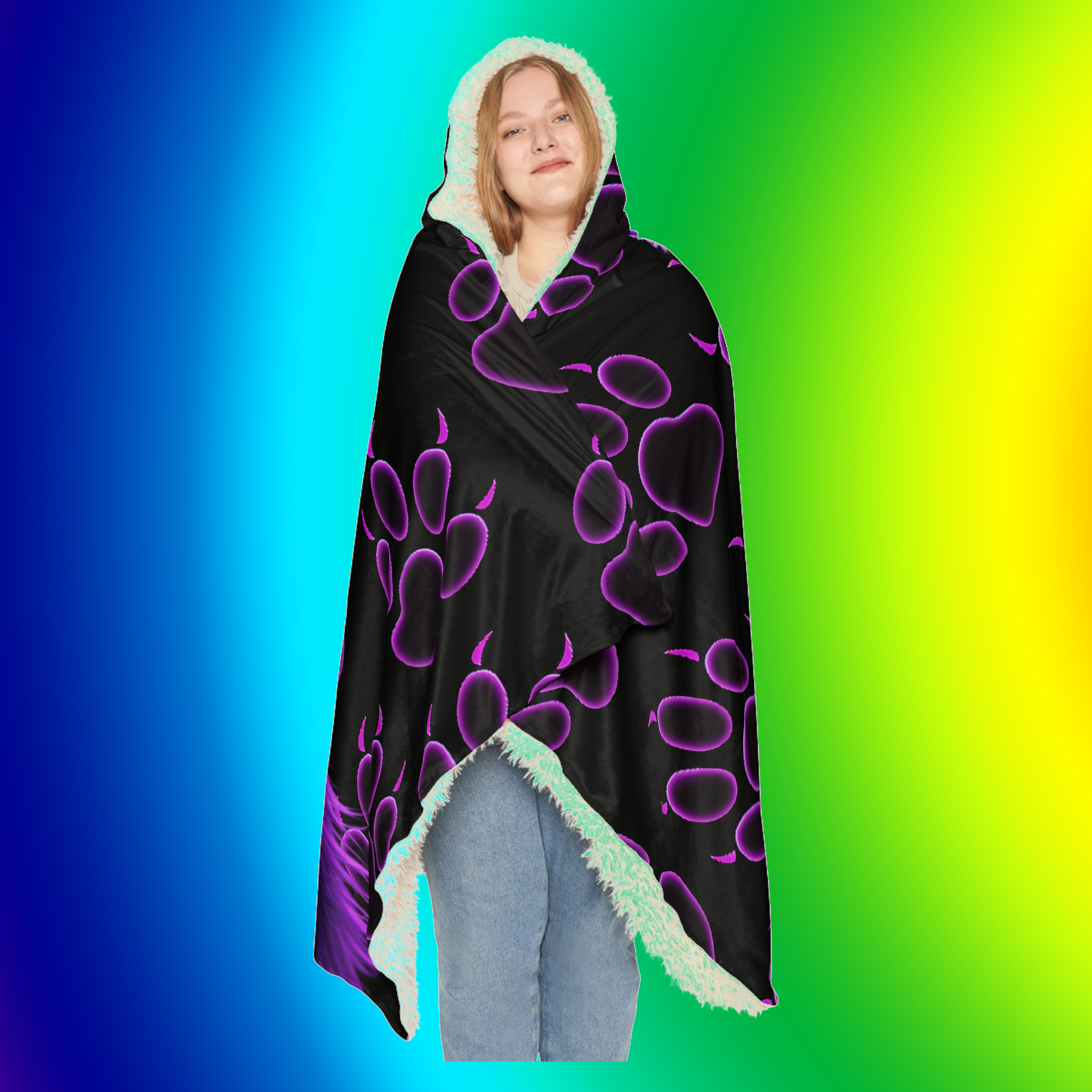 Cozy Fox Print Snuggle Blanket, Soft Fleece Throw for Pet Lovers, Perfect Gift for Birthdays, Home Decor, Cozy Nights product thumbnail image