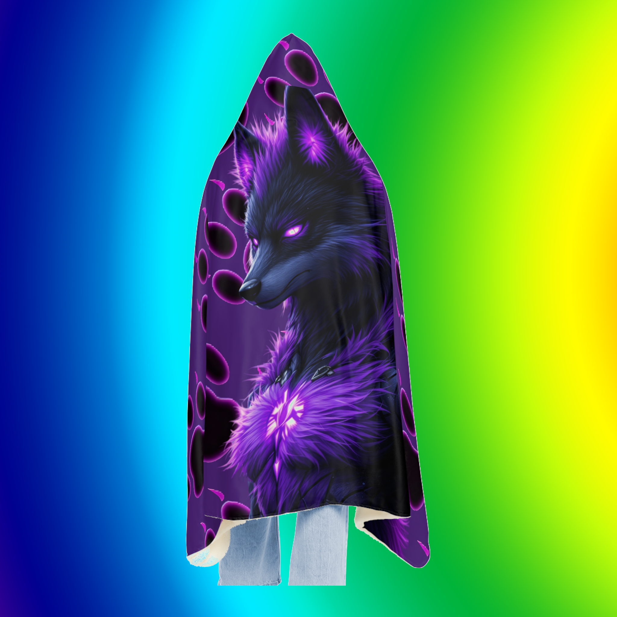 Cozy Fox Print Snuggle Blanket, Soft Fleece Throw for Pet Lovers, Perfect Gift for Birthdays, Home Decor, Cozy Nights product thumbnail image