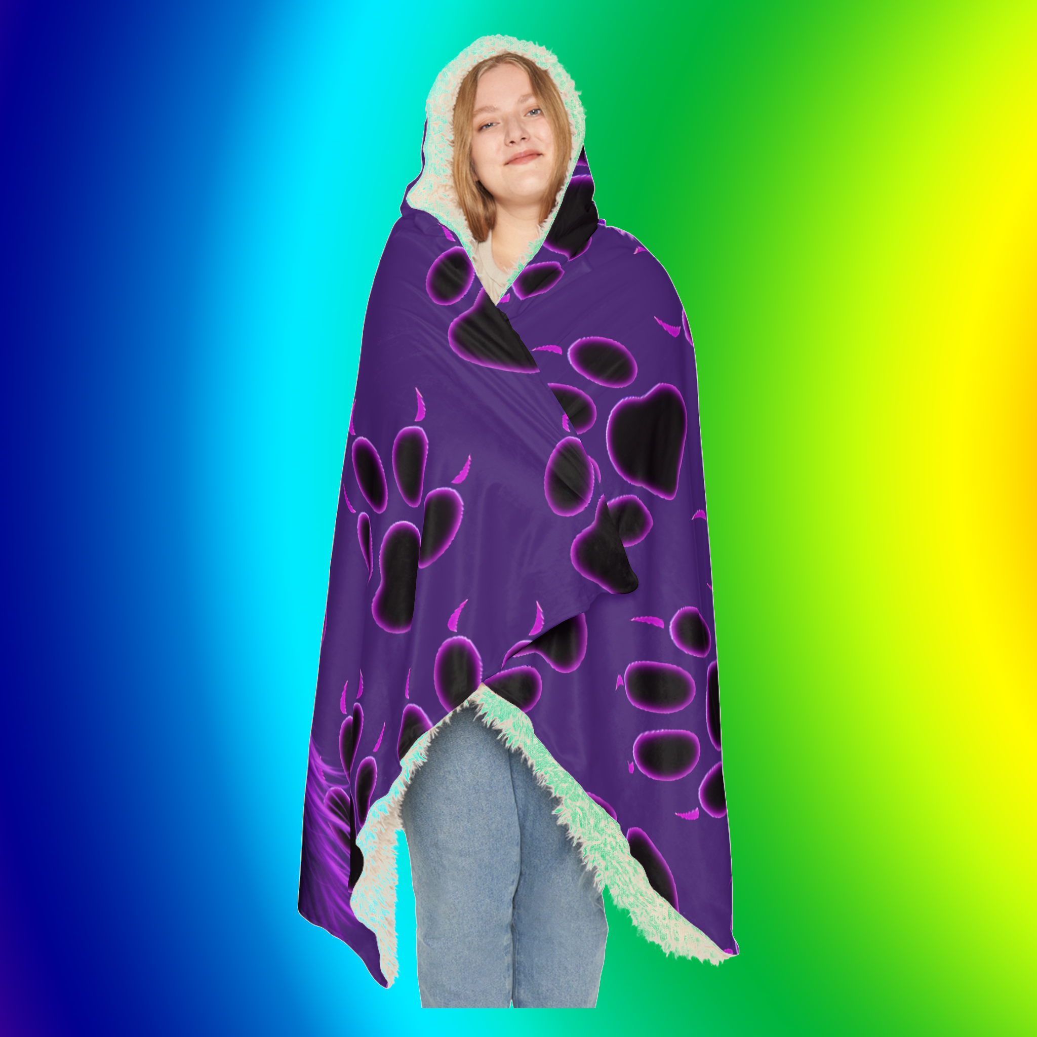 Cozy Fox Print Snuggle Blanket, Soft Fleece Throw for Pet Lovers, Perfect Gift for Birthdays, Home Decor, Cozy Nights product thumbnail image