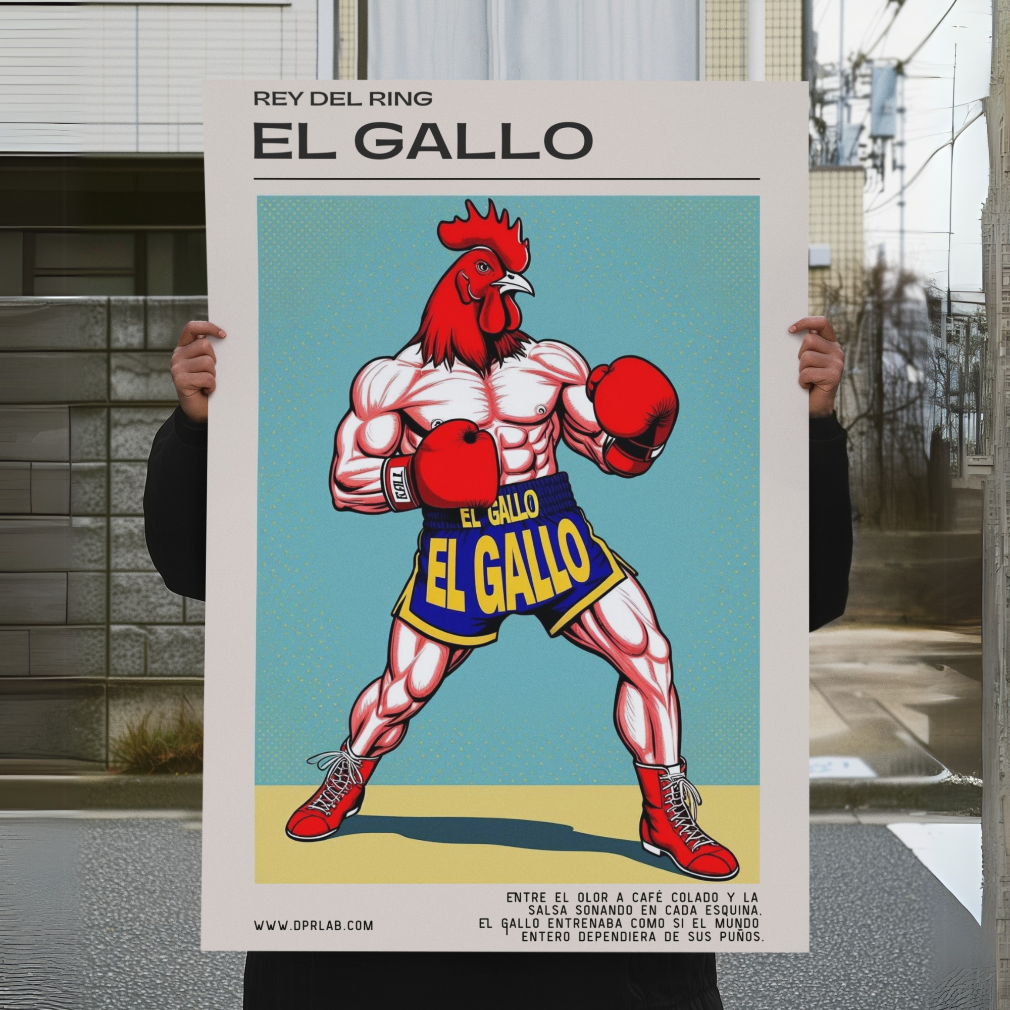 El Rey del Ring | 20 x 30 product thumbnail image El Rey del Ring | 20 x 30 product thumbnail image