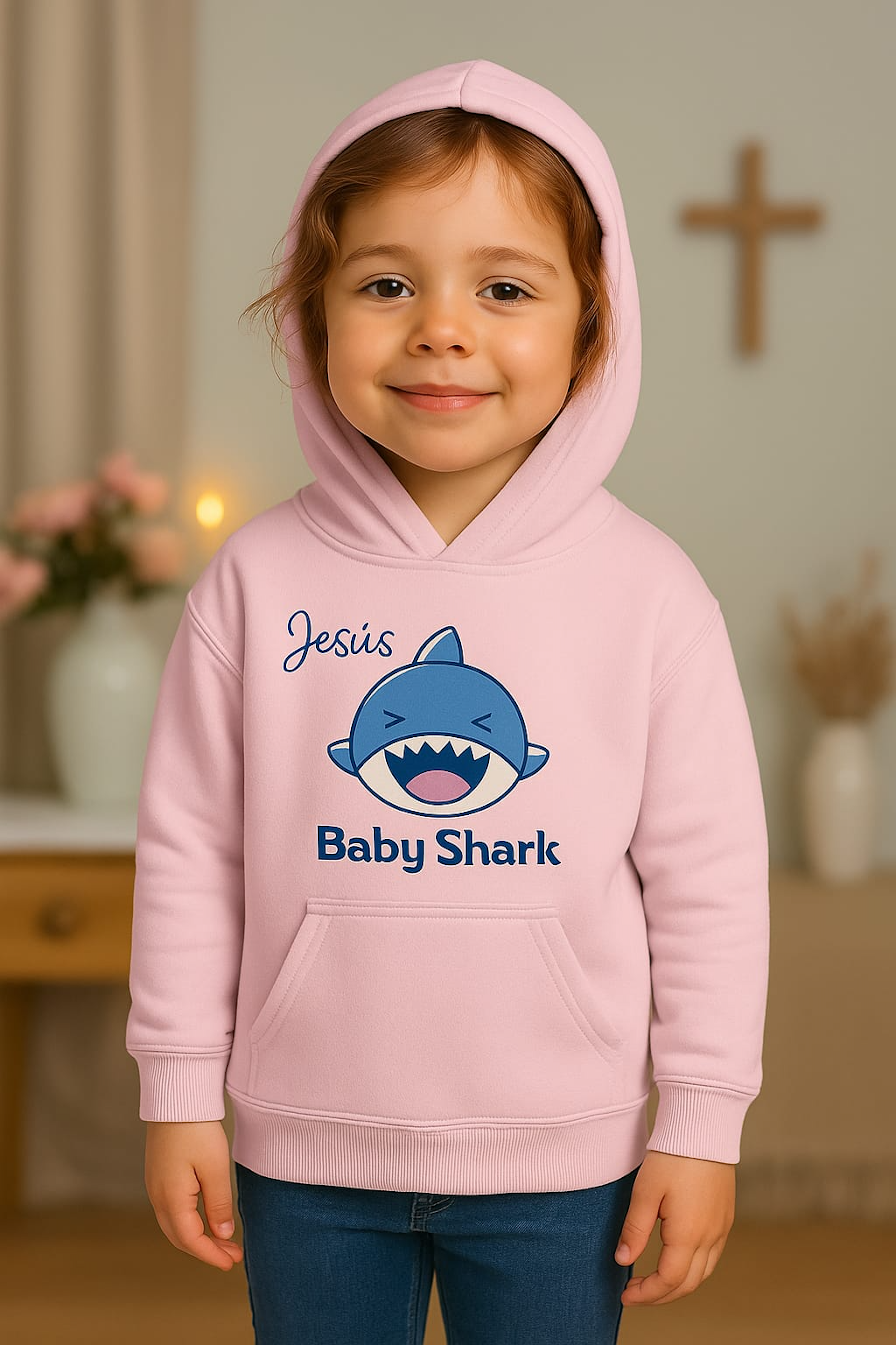 Hooded Sweatshirt, Cute and Sweet Design for Church, Cozy and Blessed product thumbnail image Hooded Sweatshirt, Cute and Sweet Design for Church, Cozy and Blessed product thumbnail image
