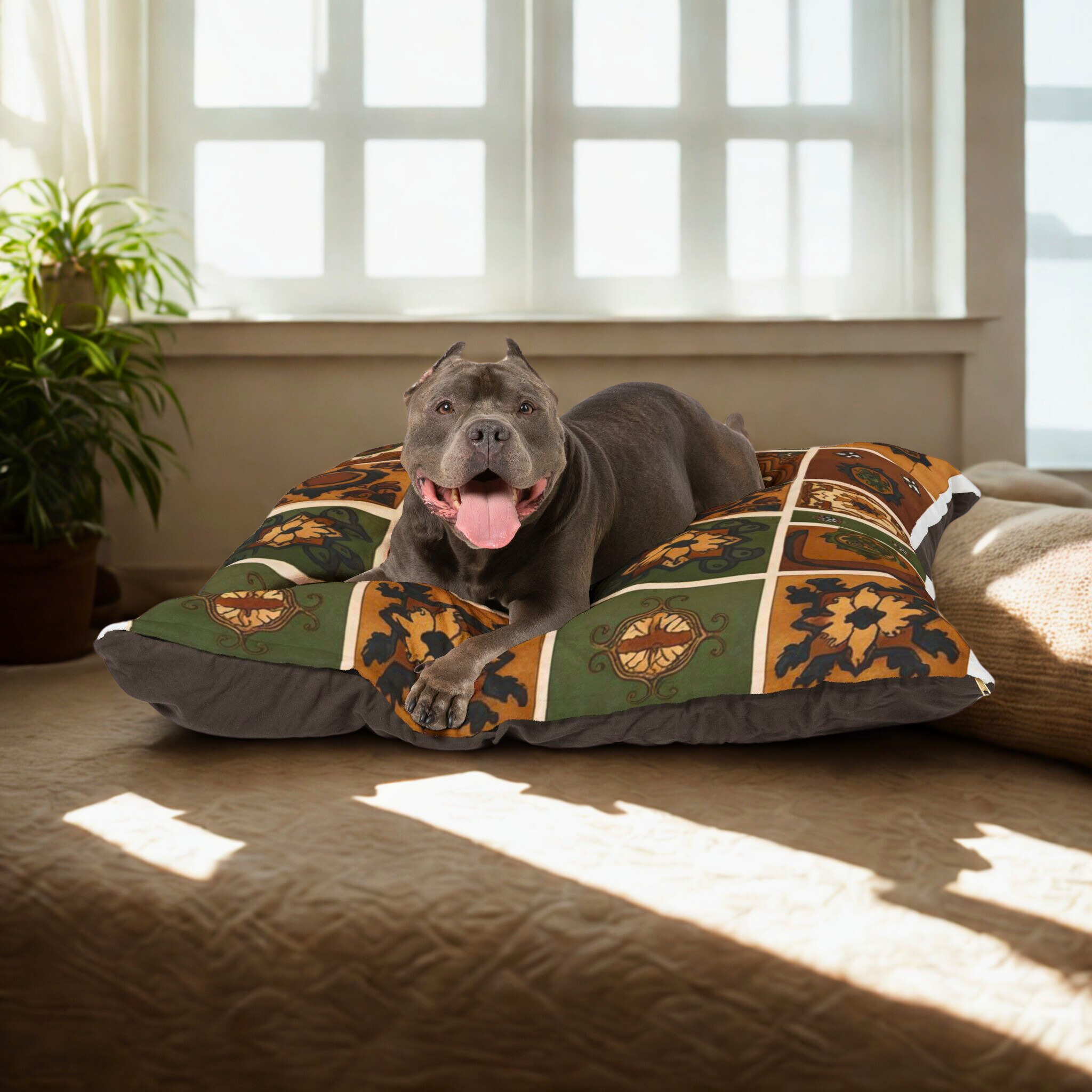 Boho Chic Pet Bed - Cozy Dog Boho Chic Pet Bed - Cozy Dog
