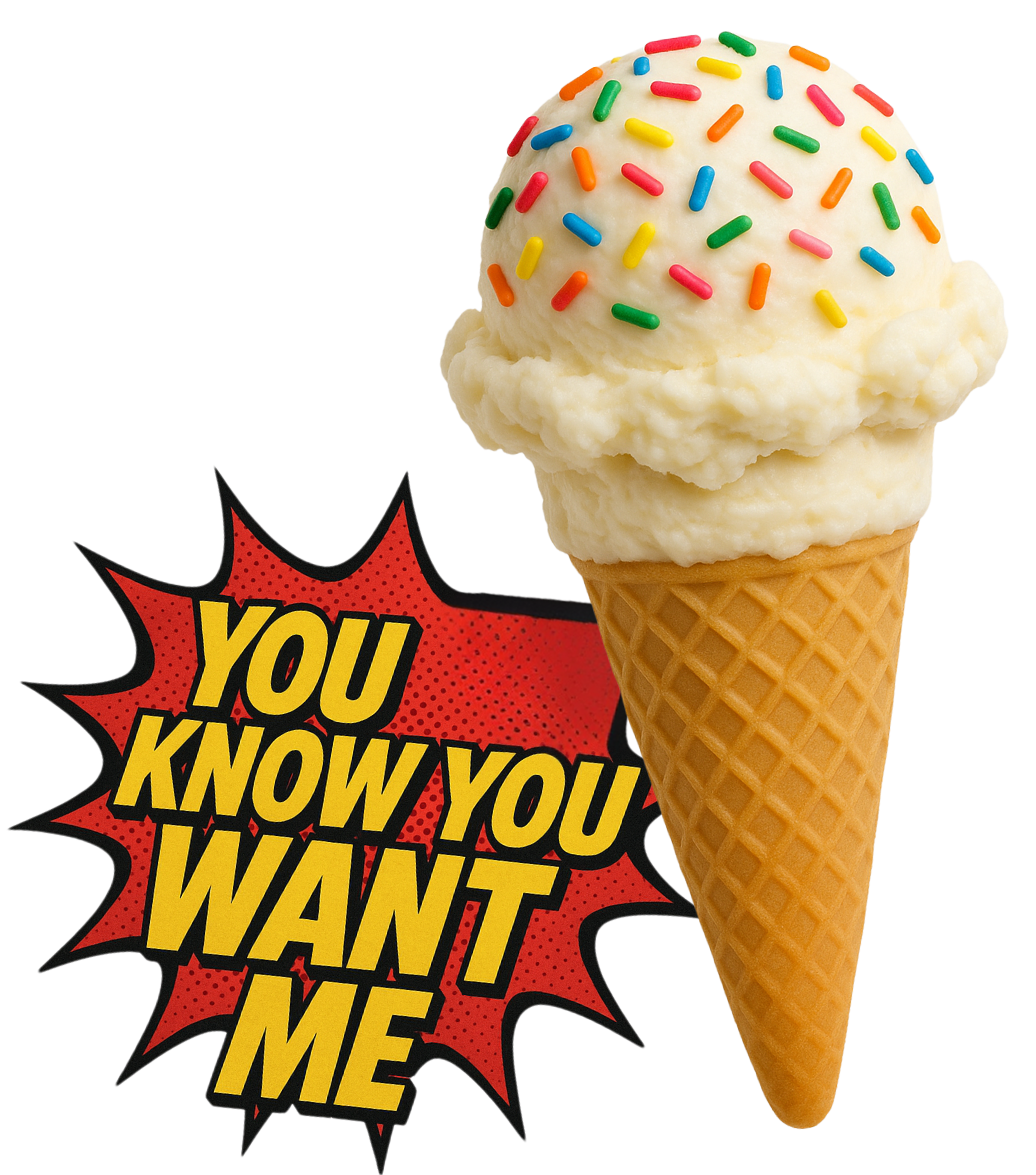 Ice cream you know Casual Graphic You Know You Want Me Tee with Quirky Design, Unisex T-Shirt, Perfect for Everyday Wear, Gift for Animal Lovers, Ideal for Birthdays, Casual [...]