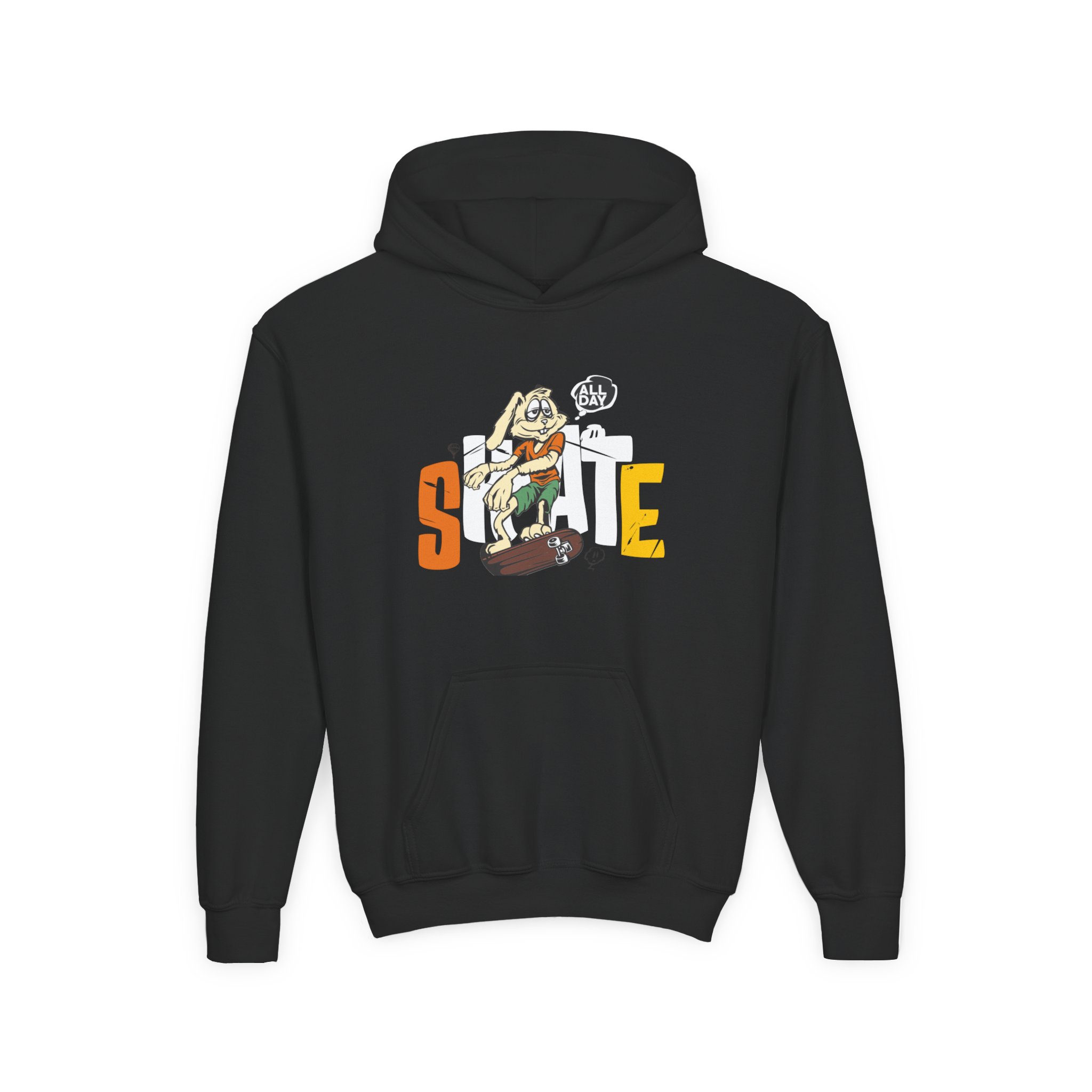 Skateboarding Youth Hoodie, Cool Graphic Sweatshirt for Kids, Perfect for Skateboard Lovers, Birthday Gift, Cozy Playtime Wear product thumbnail image Skateboarding Youth Hoodie, Cool Graphic Sweatshirt for Kids, Perfect for Skateboard Lovers, Birthday Gift, Cozy Playtime Wear product thumbnail image