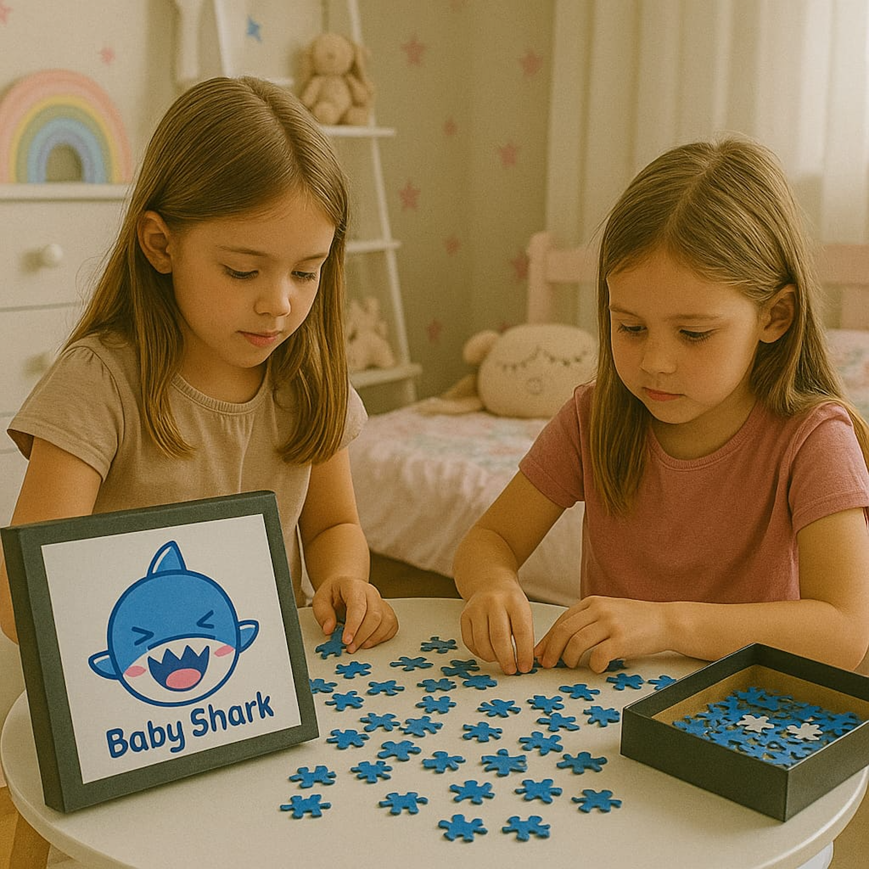 Puzzle, Baby Shark Jigsaw Game, Stress Relief Therapy, Kids & Adults Gift Idea product thumbnail image Puzzle, Baby Shark Jigsaw Game, Stress Relief Therapy, Kids & Adults Gift Idea product thumbnail image