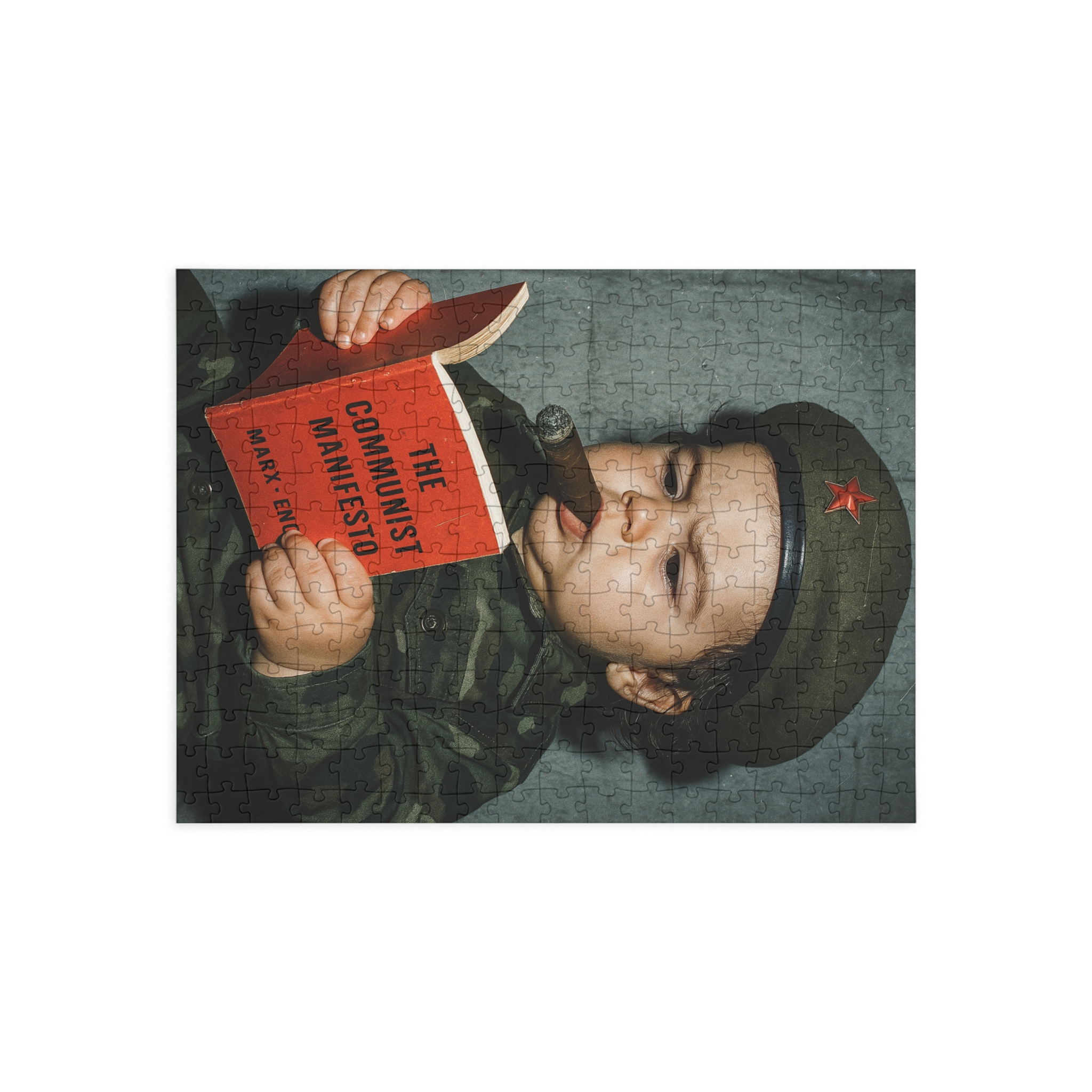 PWA: Baby Che (252 piece premium puzzle from the Puzzle With Attitude series) product thumbnail image PWA: Baby Che (252 piece premium puzzle from the Puzzle With Attitude series) product thumbnail image