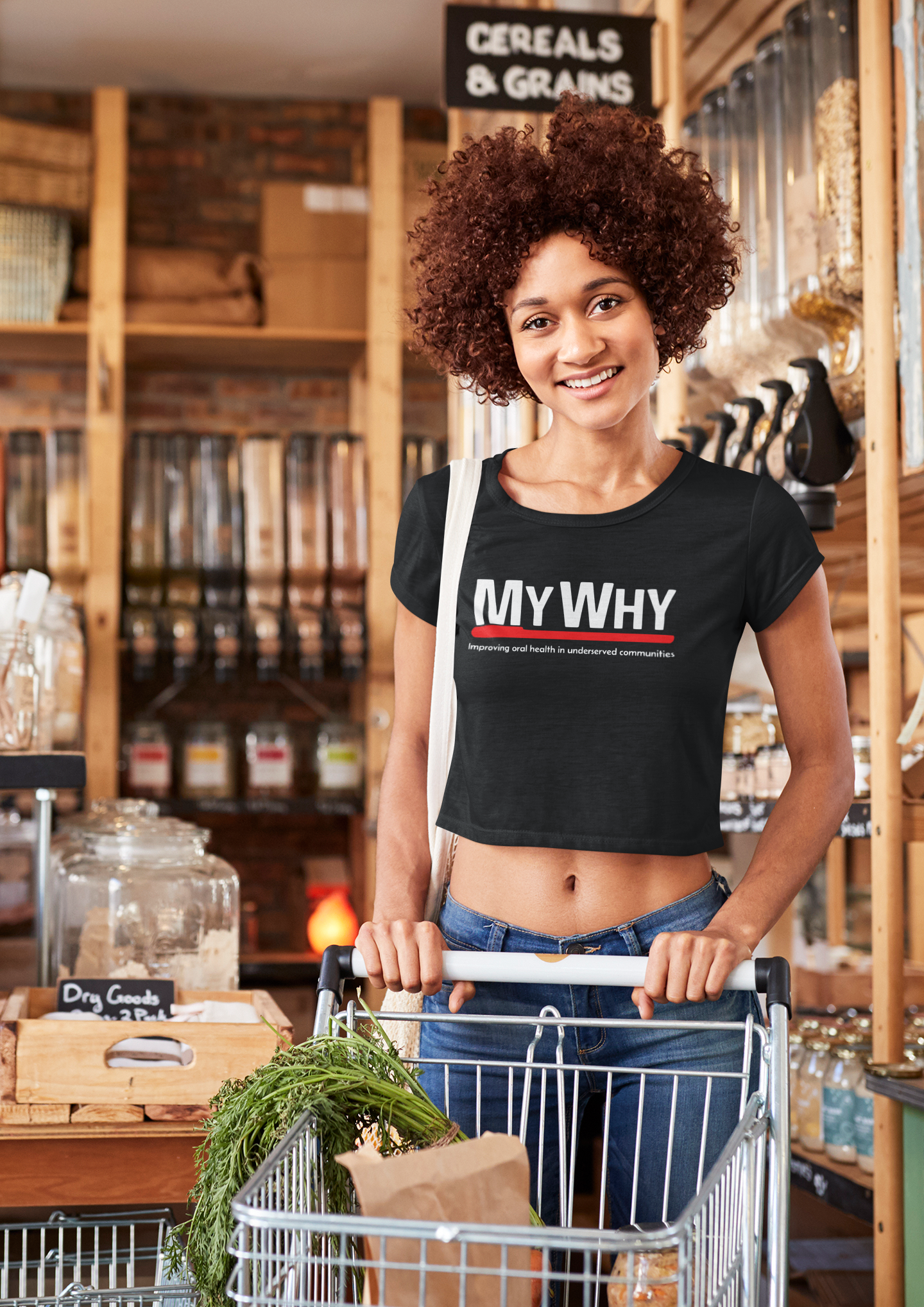 MY WHY Women's Flowy Cropped Tee - A comfy, stylish top that inspires purpose and empowerment. Perfect for everyday wear or a thoughtful gift. product thumbnail image MY WHY Women's Flowy Cropped Tee - A comfy, stylish top that inspires purpose and empowerment. Perfect for everyday wear or a thoughtful gift. product thumbnail image