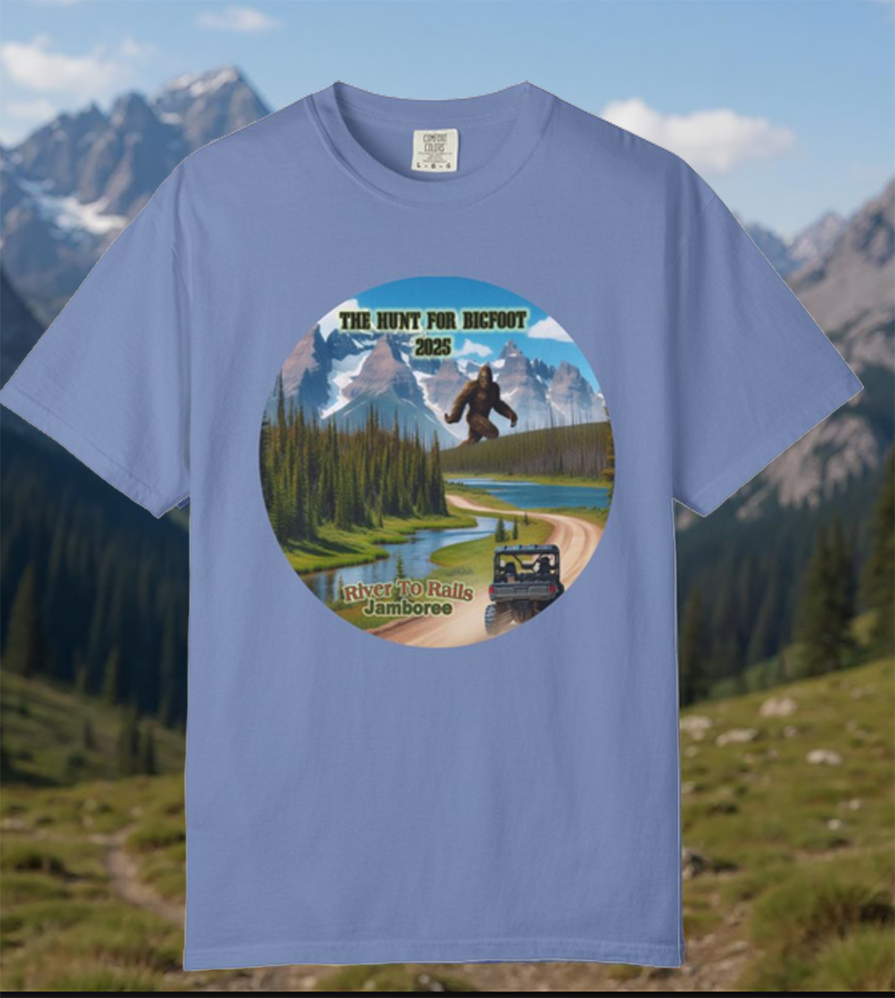 The Official Hunt for Bigfoot 2025 T-Shirt The Official Hunt for Bigfoot 2025 T-Shirt