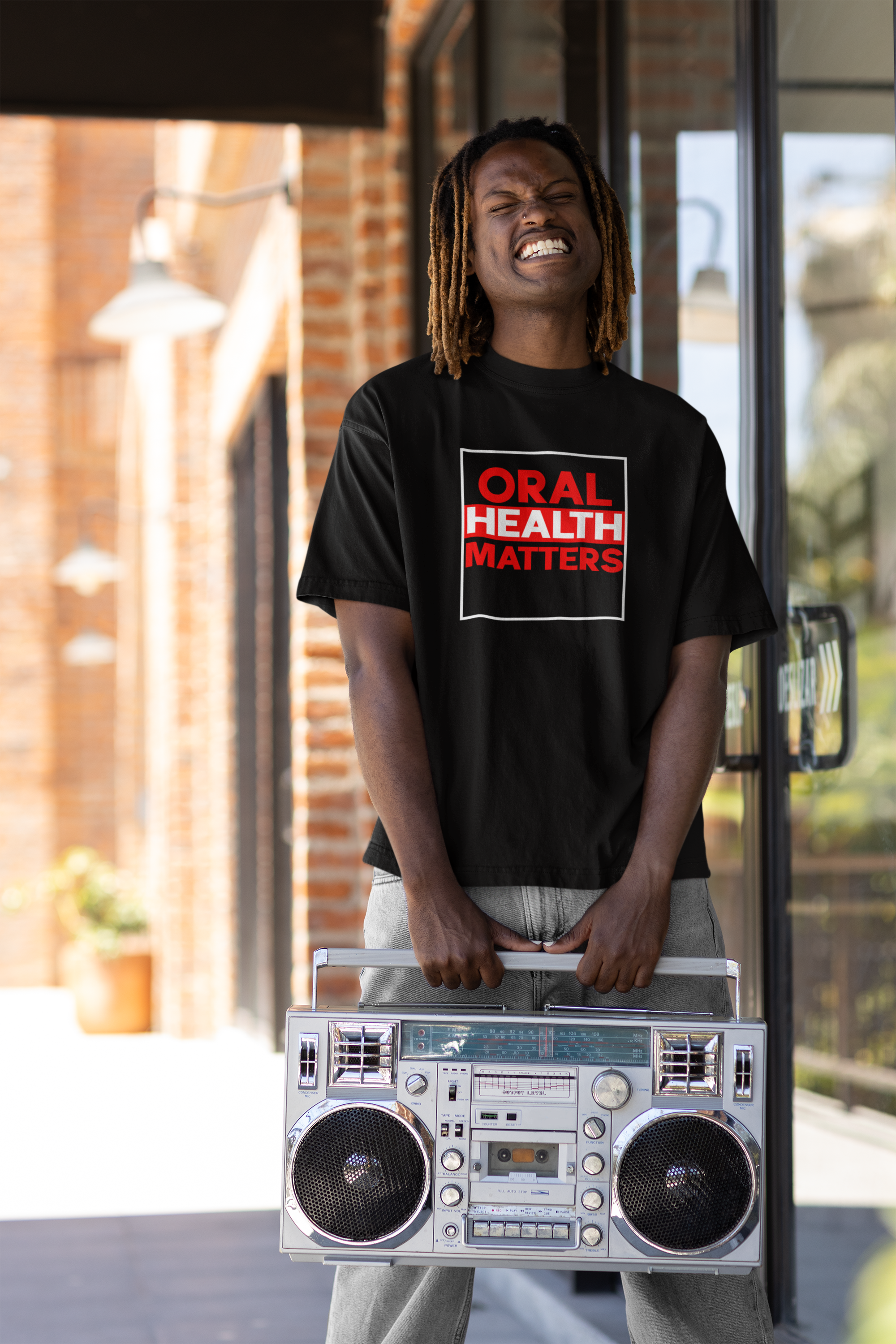 Oral Health Matters Unisex Triblend Tee, Awareness Shirt, Health Advocacy, Gift for Dentists, Casual Wear product thumbnail image Oral Health Matters Unisex Triblend Tee, Awareness Shirt, Health Advocacy, Gift for Dentists, Casual Wear product thumbnail image