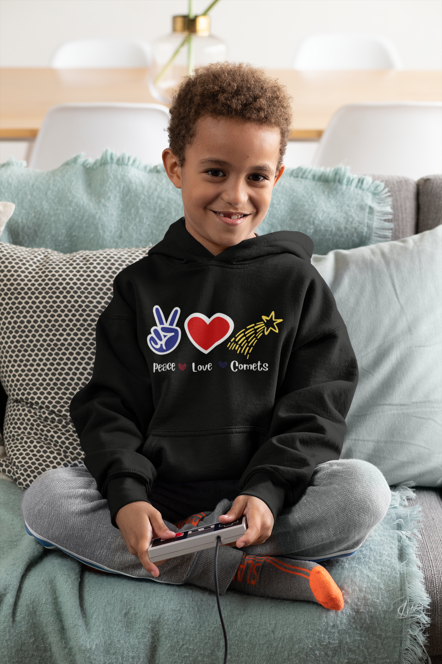 Peace Love Comets Hoodie - youth Peace Love Comets Hoodie - youth