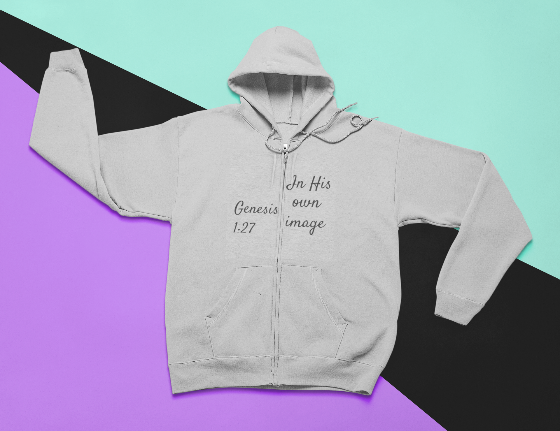 She is Custom Made Zip up Hoodie product thumbnail image She is Custom Made Zip up Hoodie product thumbnail image