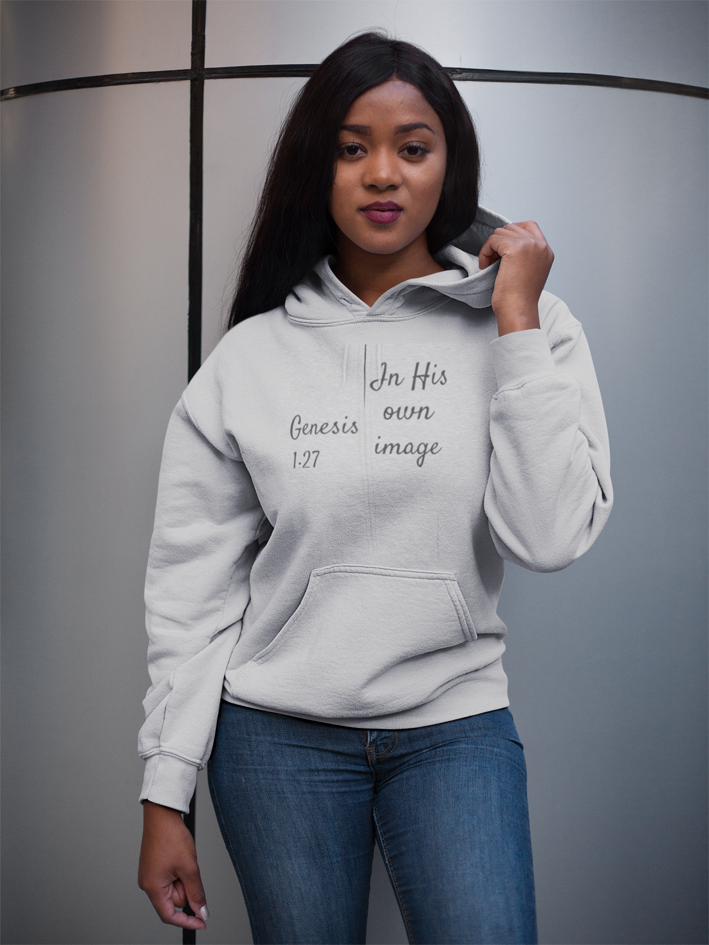 She is Custom Made Zip up Hoodie