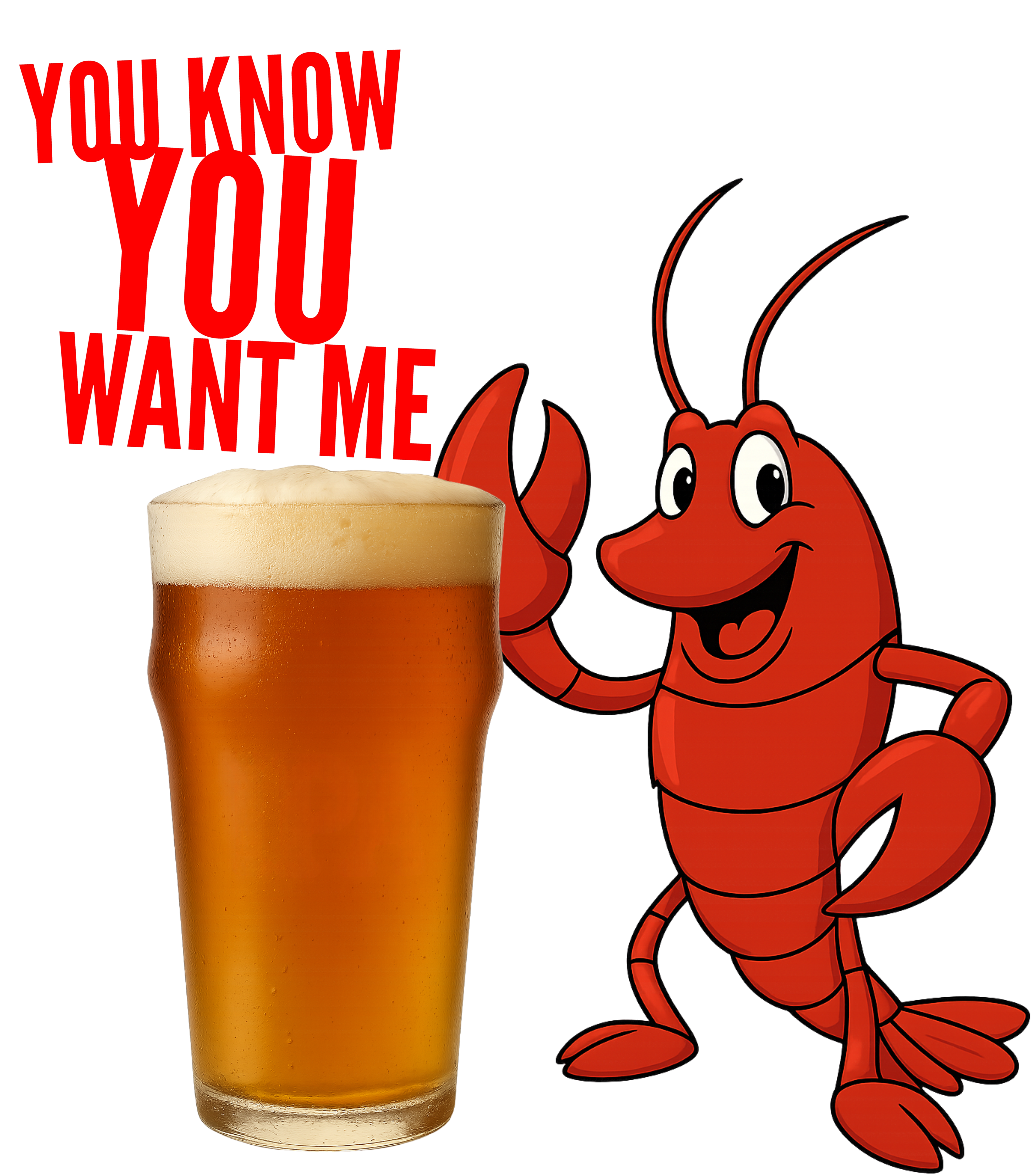 Crawfish boil-n-beer Wants Me, Casual Graphic You Know You Want Me Tee with Quirky Design, Unisex T-Shirt, Perfect for Everyday Wear, Gift for Animal Lovers, Ideal for Birthdays, Casual [...]