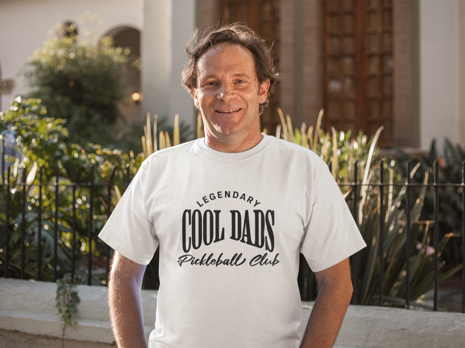 Legendary Cool Dads Pickleball Tee, Funny T-Shirt for Dads, Pickleball Shirt, Unique Gift for Father's Day, Dad's Pickleball Club Tee