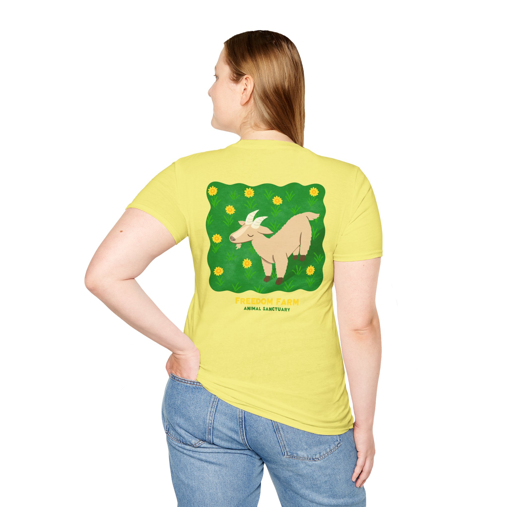Carmel in the Pasture – Freedom Farm Animal Sanctuary Shirt product thumbnail image