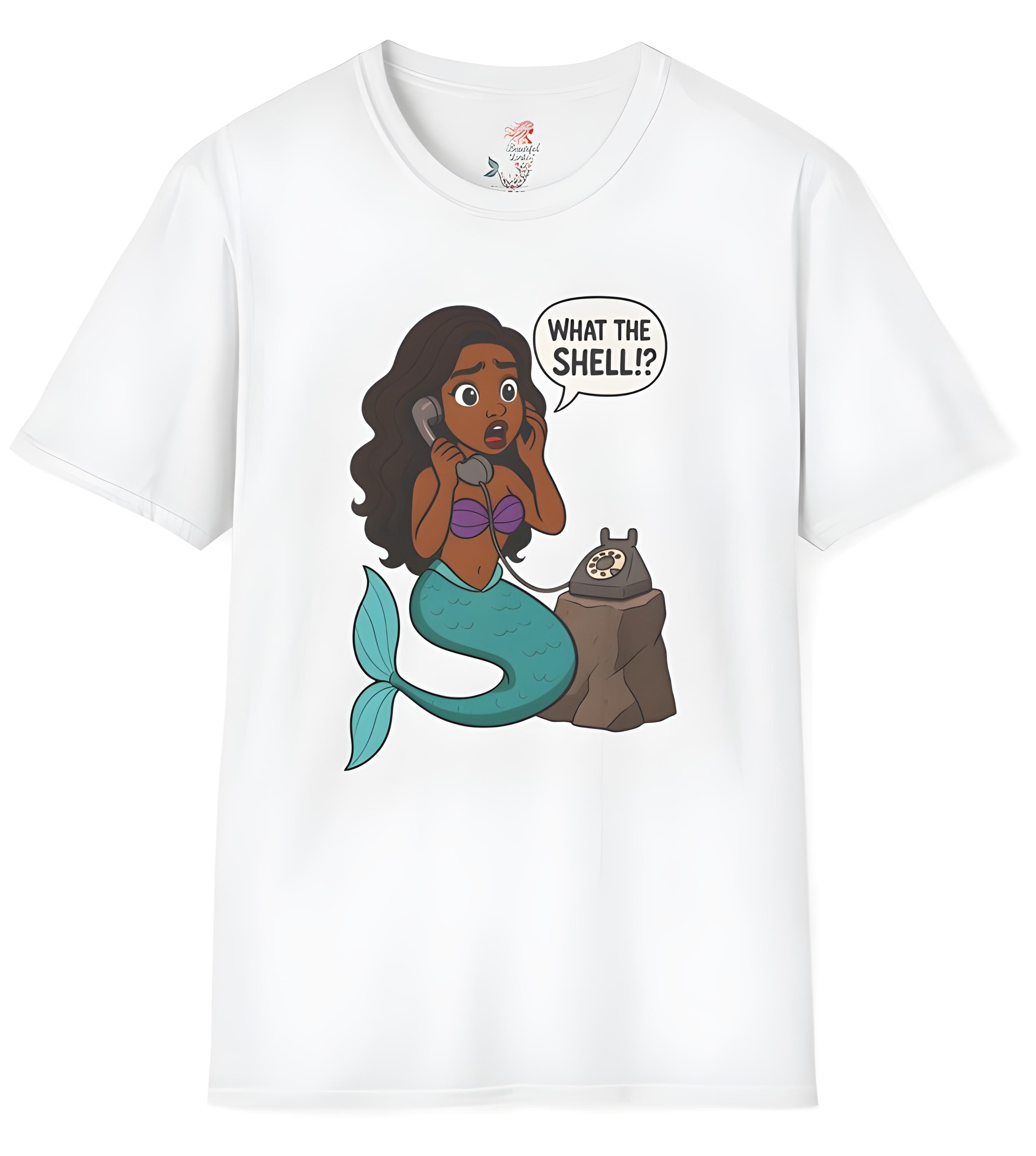 Mermaid Humor T-Shirt, Fun Graphic Tee, Summer Outfit, Gift for Sea Lovers, Coastal Vibes, Cute Casual Wear product thumbnail image Mermaid Humor T-Shirt, Fun Graphic Tee, Summer Outfit, Gift for Sea Lovers, Coastal Vibes, Cute Casual Wear product thumbnail image