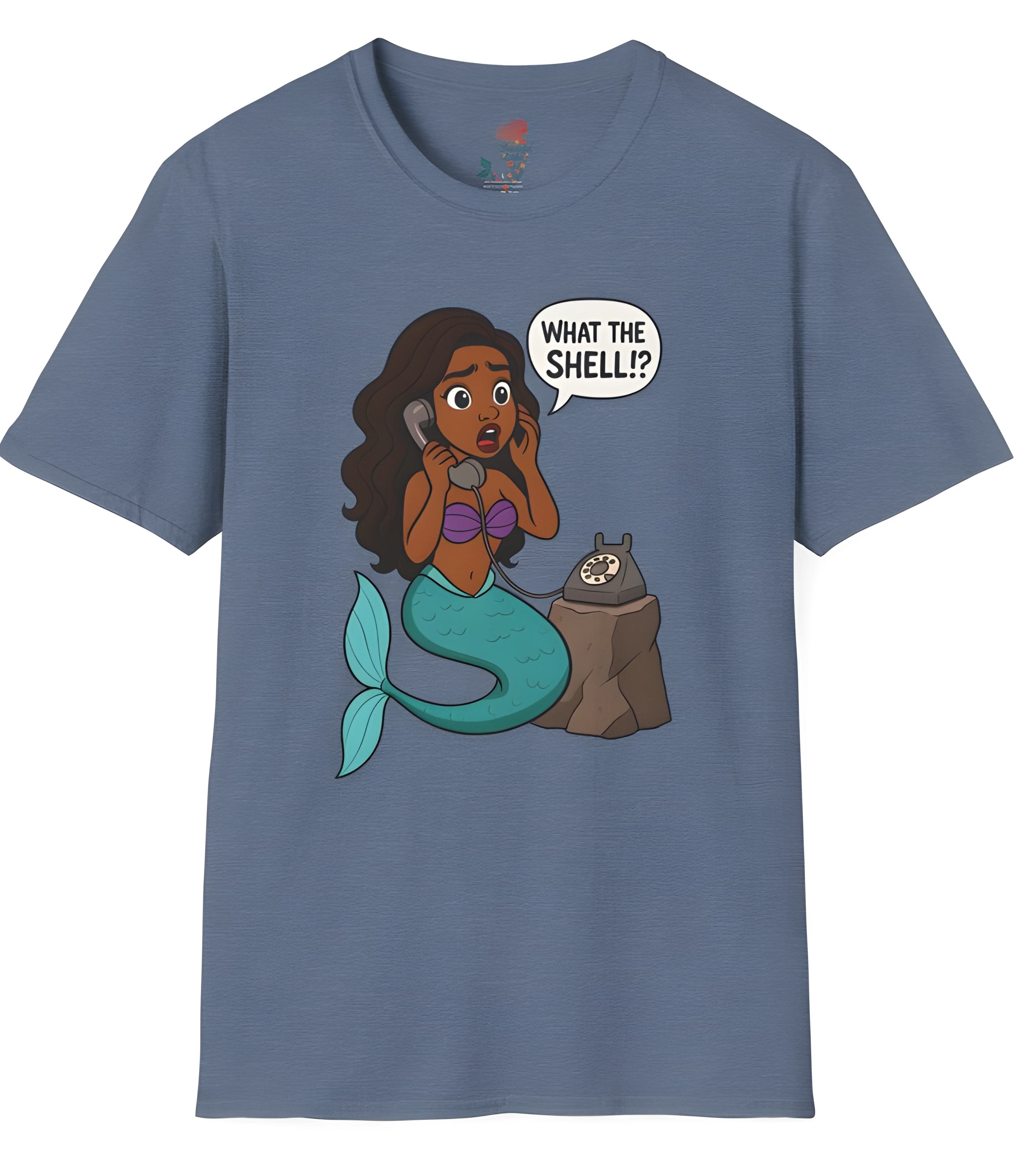 Mermaid Humor T-Shirt, Fun Graphic Tee, Summer Outfit, Gift for Sea Lovers, Coastal Vibes, Cute Casual Wear product thumbnail image Mermaid Humor T-Shirt, Fun Graphic Tee, Summer Outfit, Gift for Sea Lovers, Coastal Vibes, Cute Casual Wear product thumbnail image