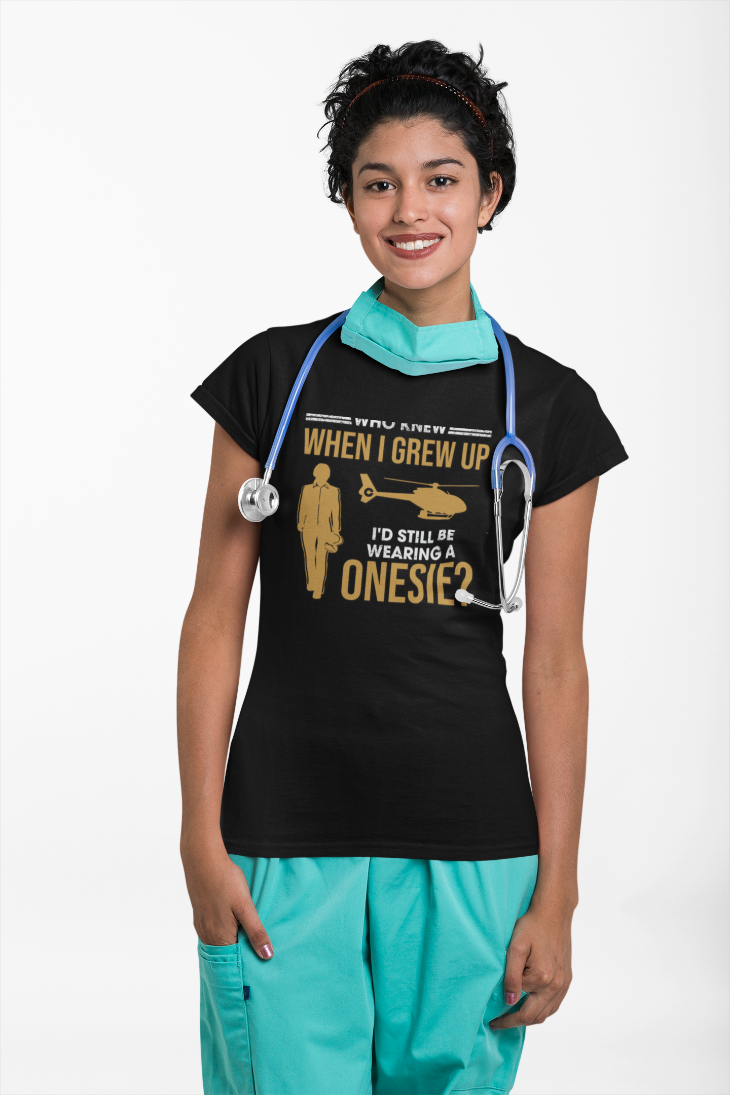 Who Knew Female ec130 Unisex Jersey Short Sleeve Tee product thumbnail image Who Knew Female ec130 Unisex Jersey Short Sleeve Tee product thumbnail image