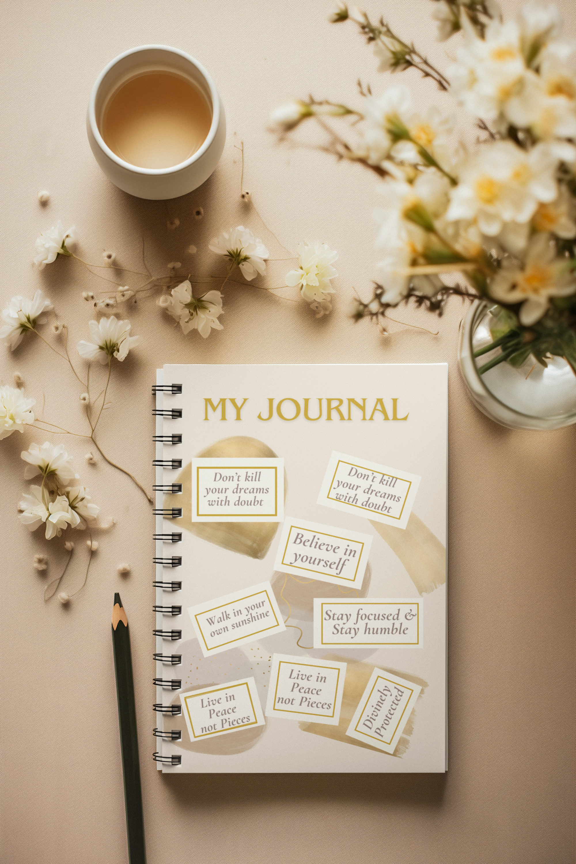 Inspirational Spiral Bound Journal with Encouraging message| Great Birthday Gift | Bible Study product thumbnail image Inspirational Spiral Bound Journal with Encouraging message| Great Birthday Gift | Bible Study product thumbnail image