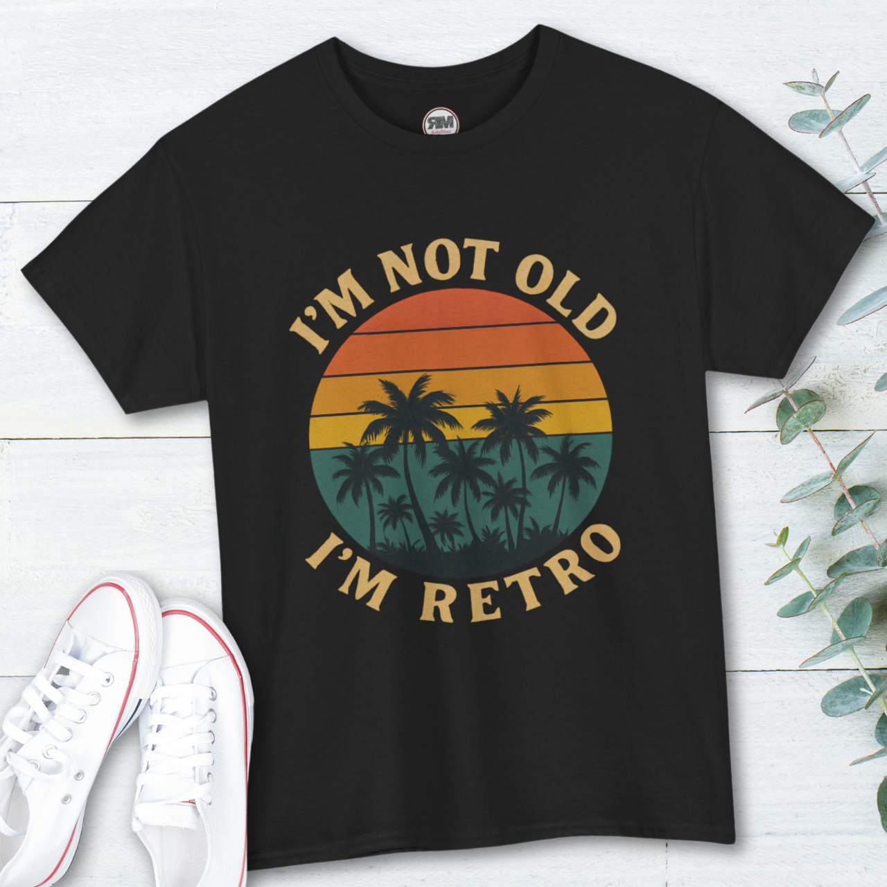 I'm not Old I'm Retro Sunset Unisex Tee product thumbnail image