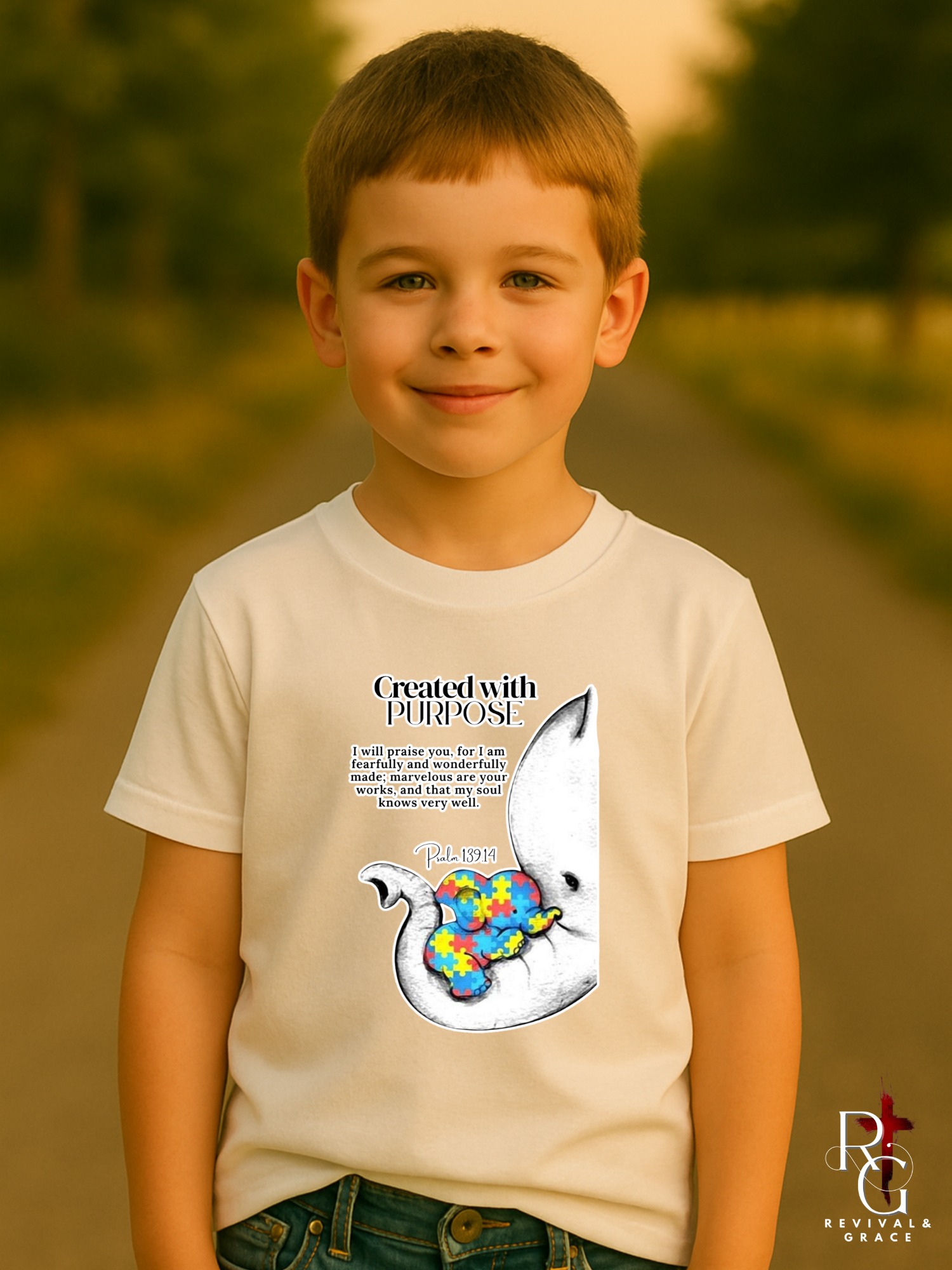 Purposeful Kids Tee - Inspiring, Creative, Playful, Gift for Birthdays, Everyday Wear, Motivational Apparel
