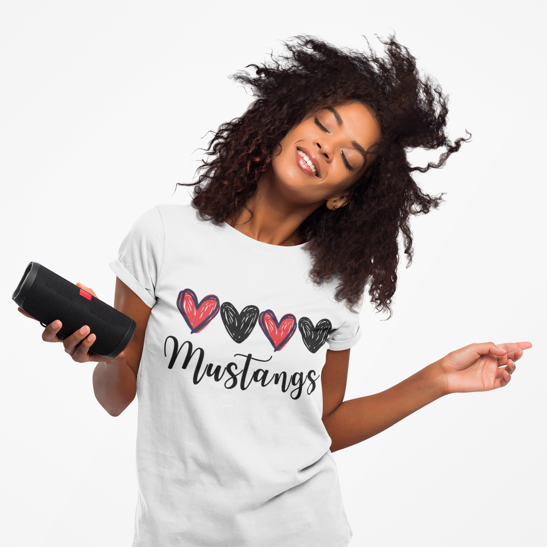 Renner Mustangs Heart Design Women's Softstyle Tee, Casual Shirt, Gift for Her, Fan Apparel, School Spirit, Everyday Wear product thumbnail image Renner Mustangs Heart Design Women's Softstyle Tee, Casual Shirt, Gift for Her, Fan Apparel, School Spirit, Everyday Wear product thumbnail image